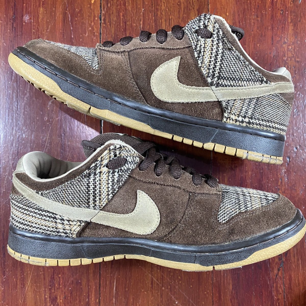 Nike SB Dunk Low Tweed 2004 Size US 8 / EU 41 - 3 Thumbnail