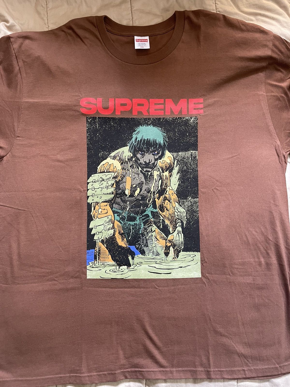 Image of Supreme Ronin Tee in Brown, Men's (Size 2XL)