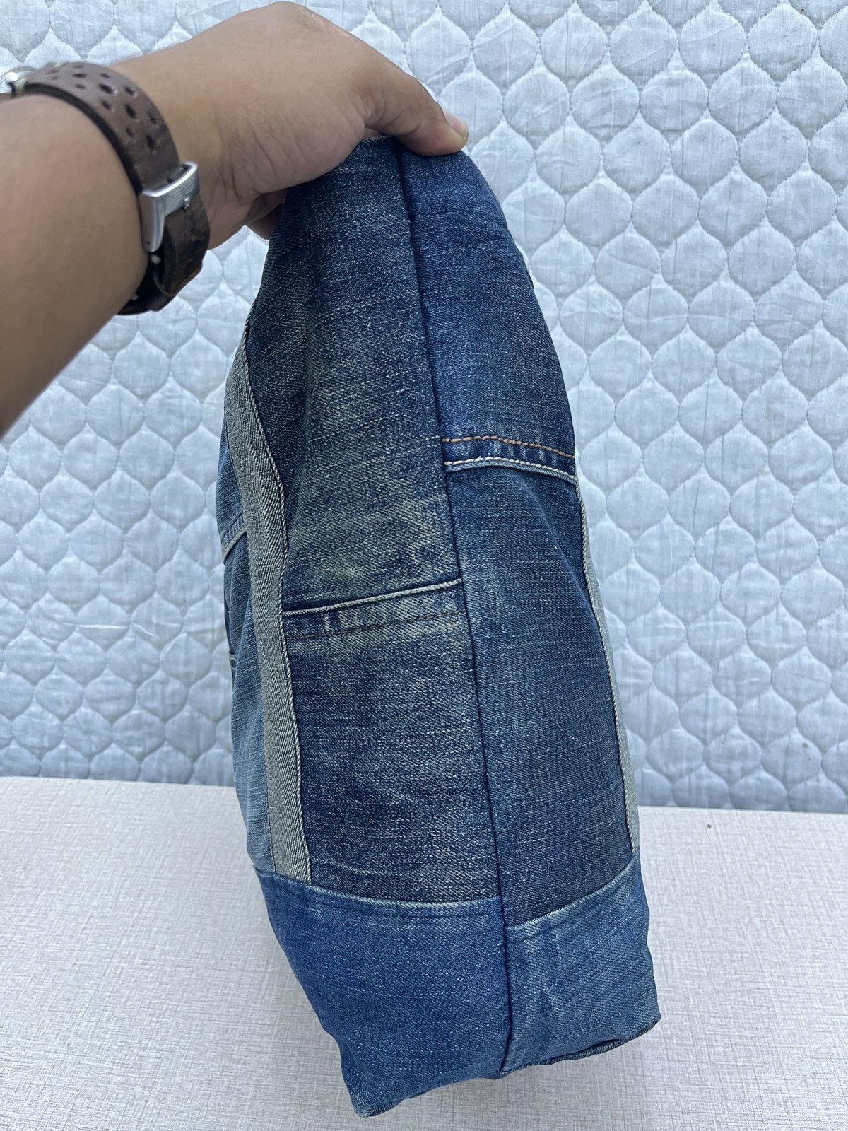 Other 🔥🔥🔥ARCHIVE DENIM PATCHWORK BAG Size ONE SIZE - 8 Thumbnail