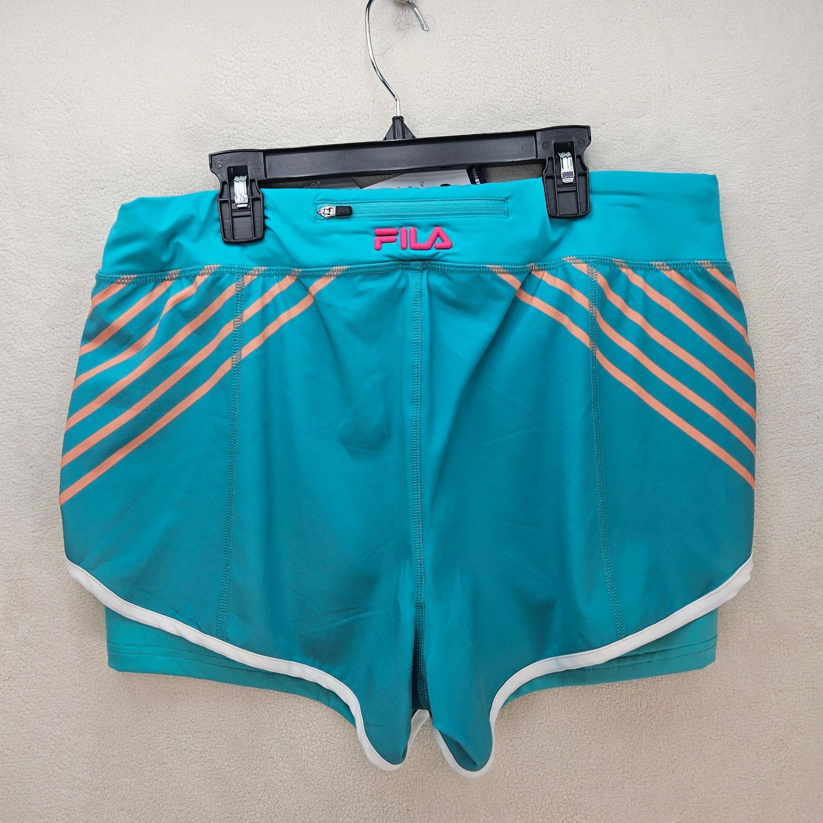 Fila FILA X CHRISTOPHER BEVANS WOMEN'S LARGE TEAL TENNIS SHORTS Size 32" / US 10 / IT 46 - 5 Thumbnail