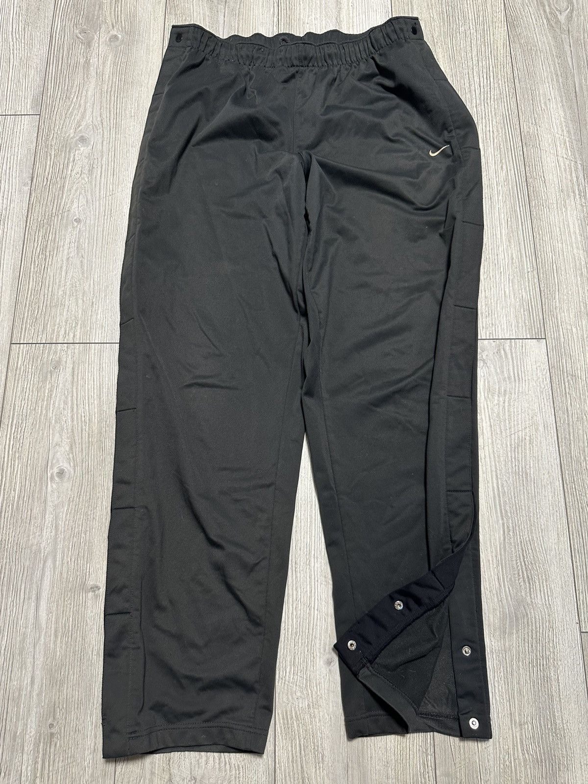 Vintage Vintage Nike Button Track Pants Rare Popper Pants Drill Y2K Size US 36 / EU 52 - 1 Thumbnail
