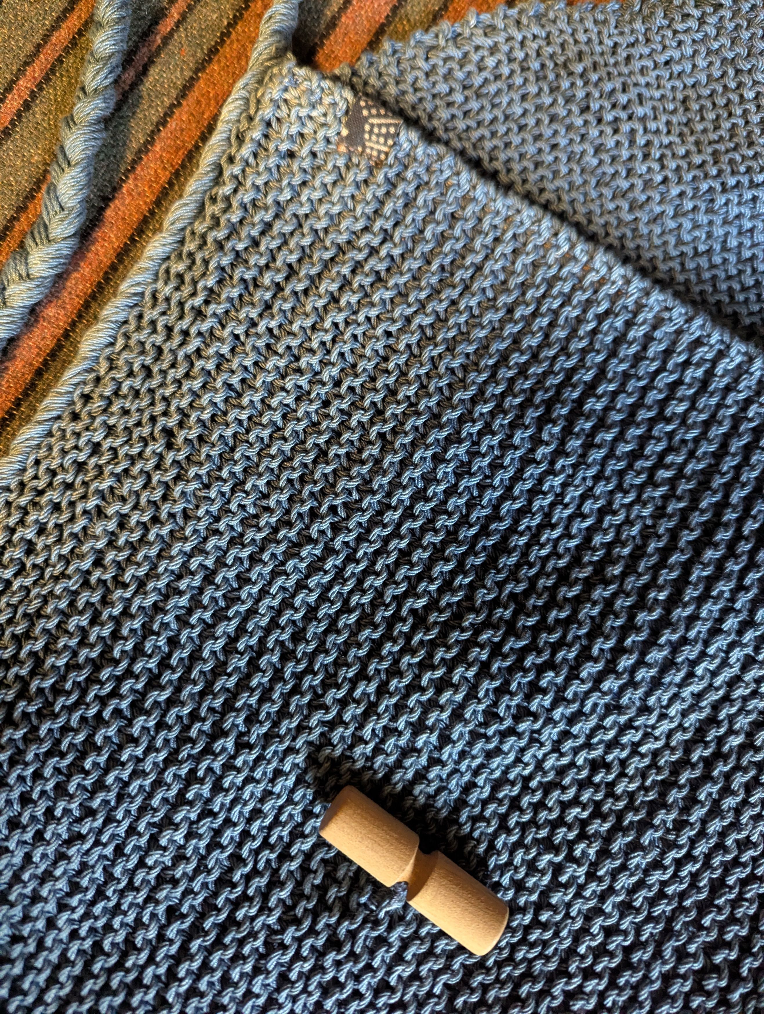 Visvim VISVIM ICT CROCHET BAG (N.D.) INDIGO Size ONE SIZE - 8 Thumbnail