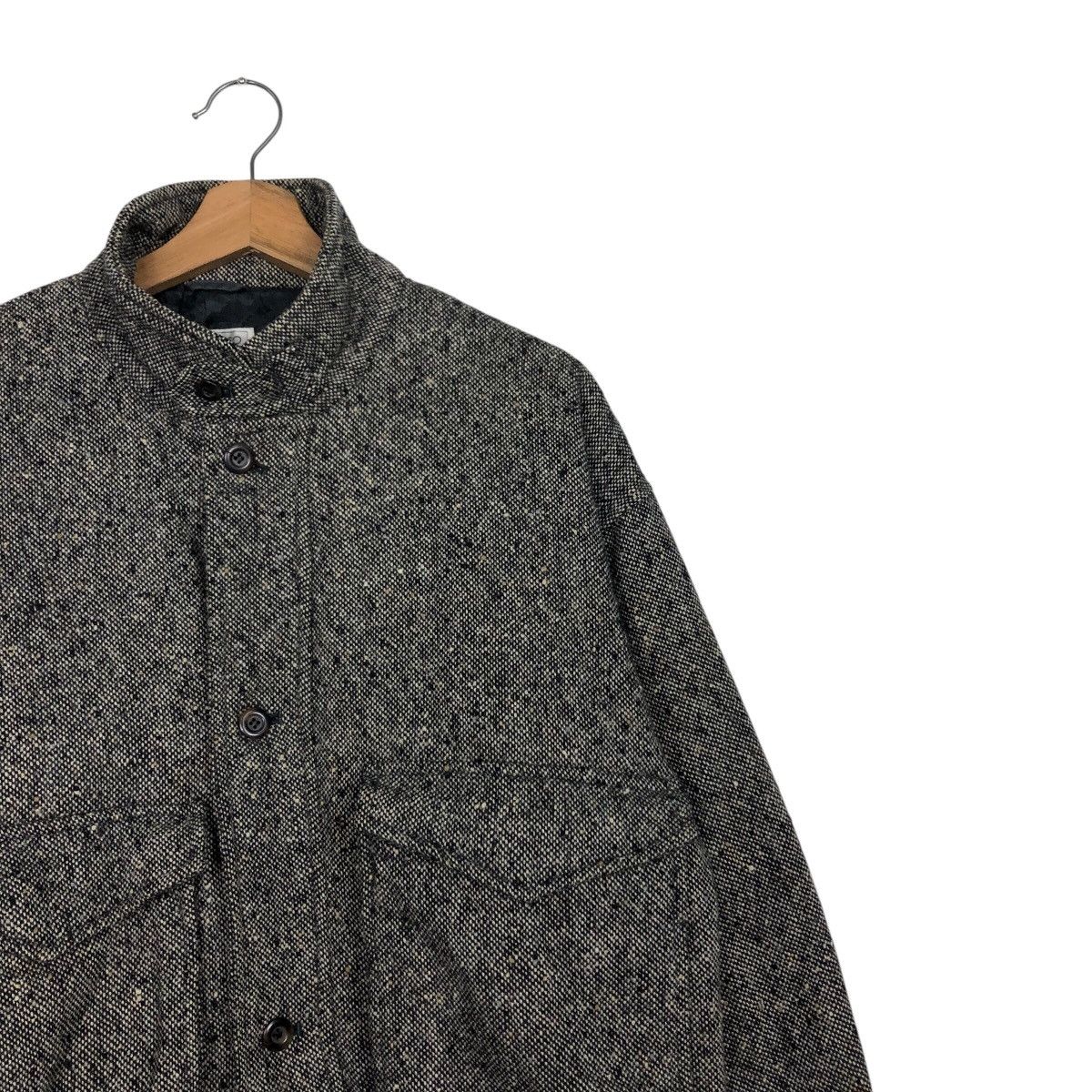 Japanese Brand 📌Vintage Wool Herringbone Bomber Jacket Issey Miyake Size US M / EU 48-50 / 2 - 7 Thumbnail