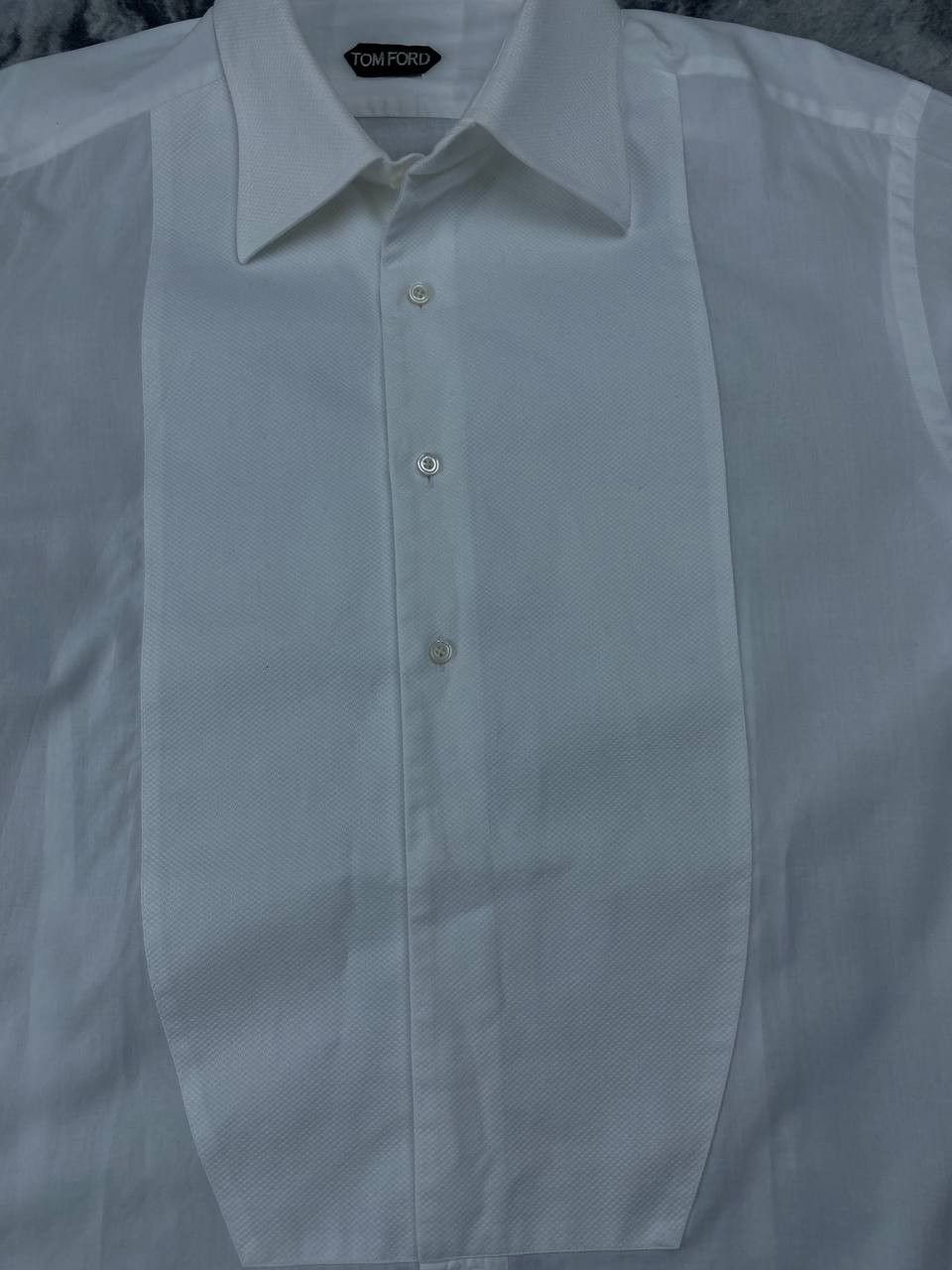 Tom Ford Tom Ford Сlassic Shirt Buttons Long Sleeve Size US XL / EU 56 / 4 - 3 Thumbnail