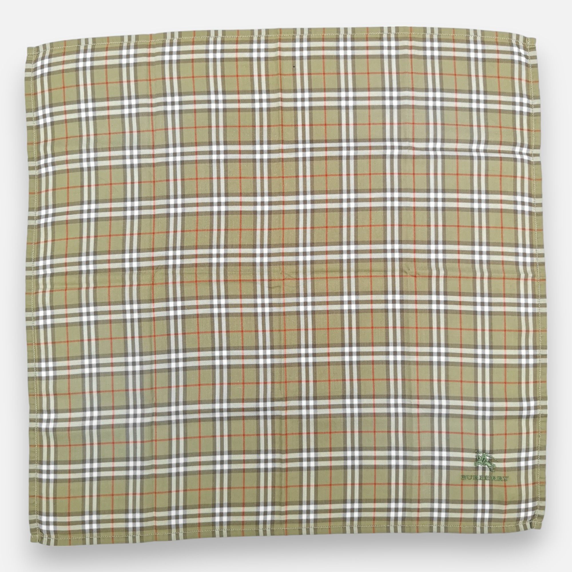 Burberry Vintage Burberry Handkerchief Pocket Square Bandana Size ONE SIZE - 3 Thumbnail