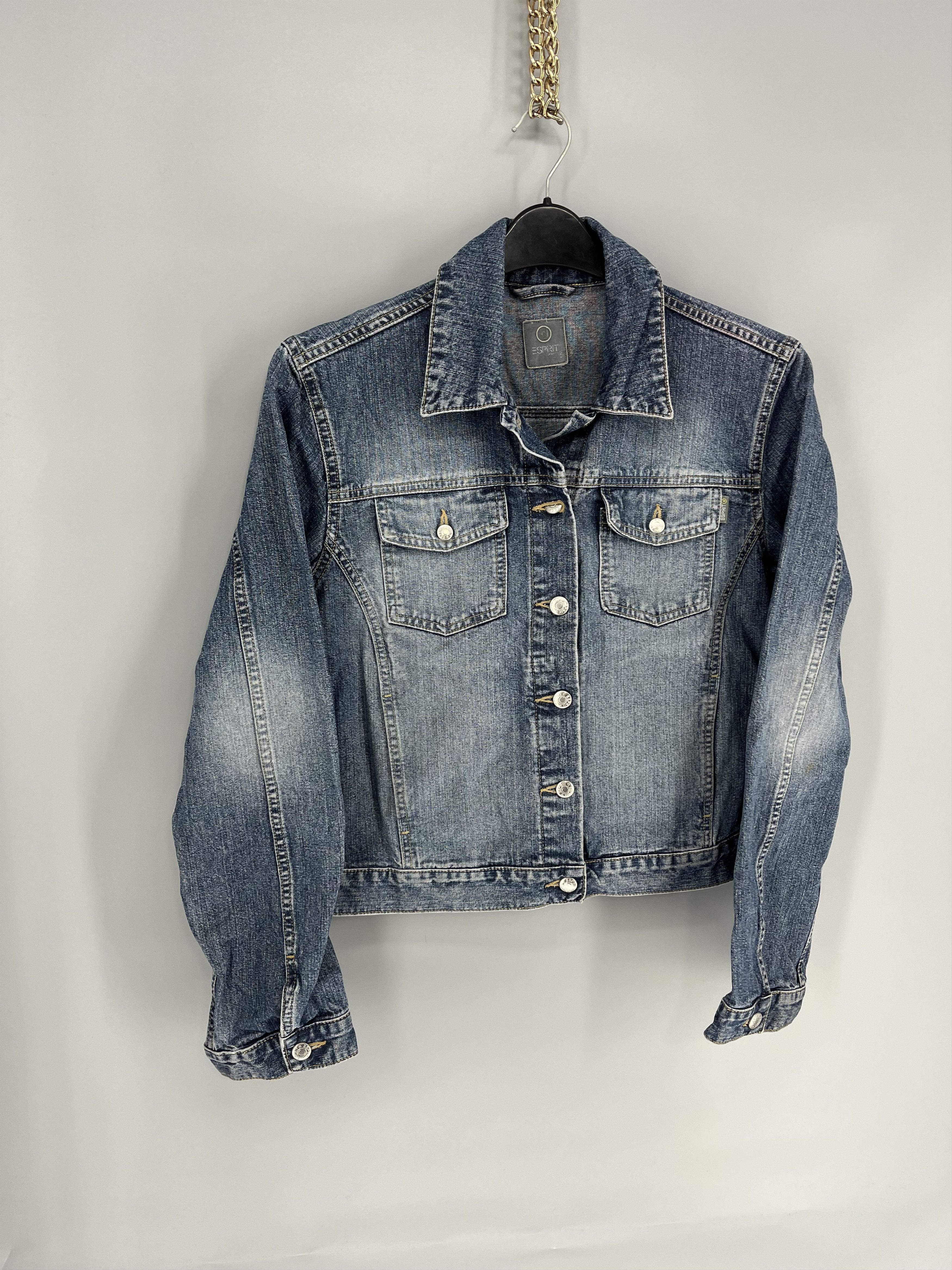 Vintage Vintage 90s Women’s Dragon Denim Jacket Size L Size L / US 10 / IT 46 - 2 Thumbnail