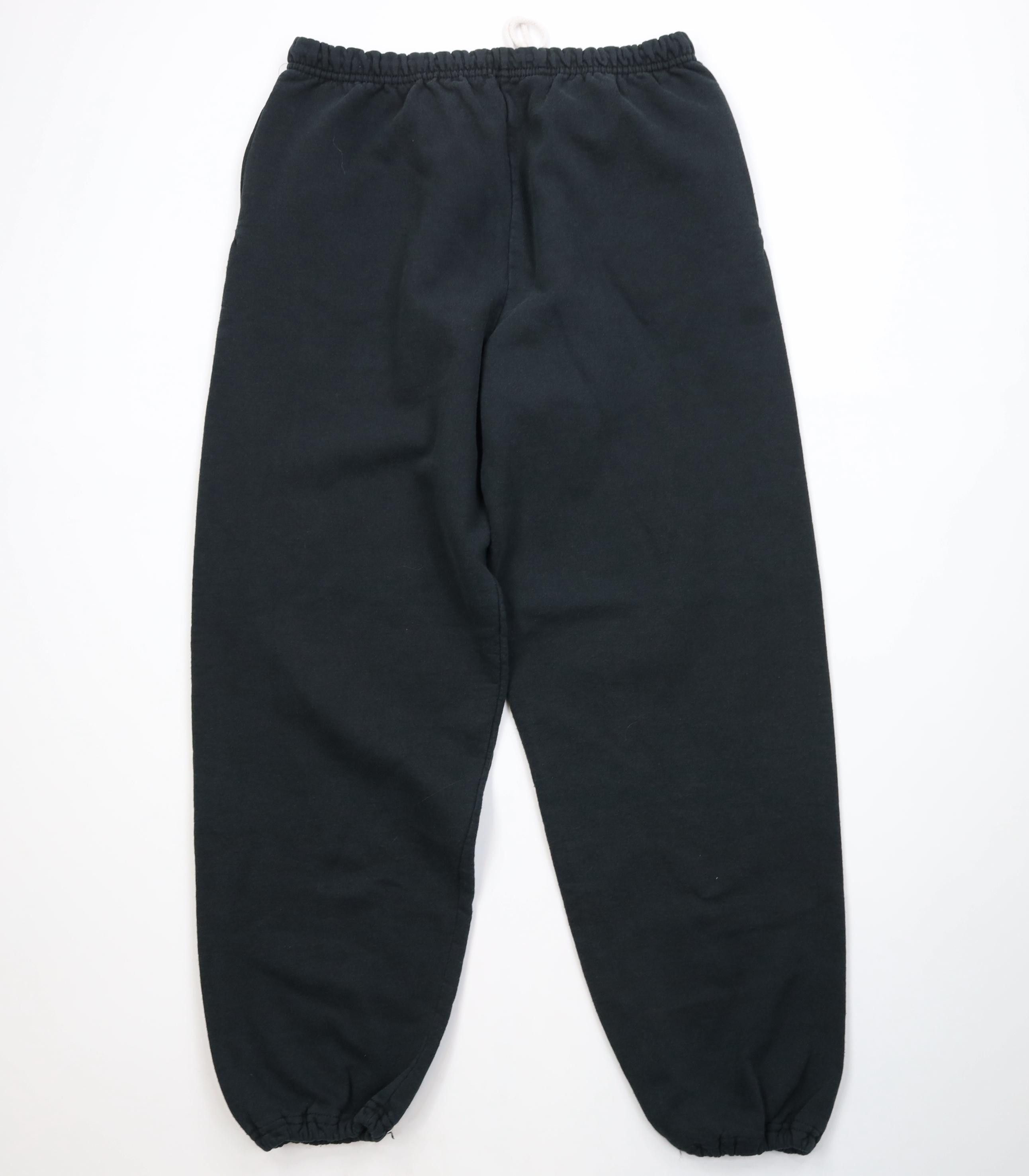 Vintage Vintage 90s Y2K Streetwear Sweatpants Joggers Pants Black Size US 38 / EU 54 - 11 Thumbnail
