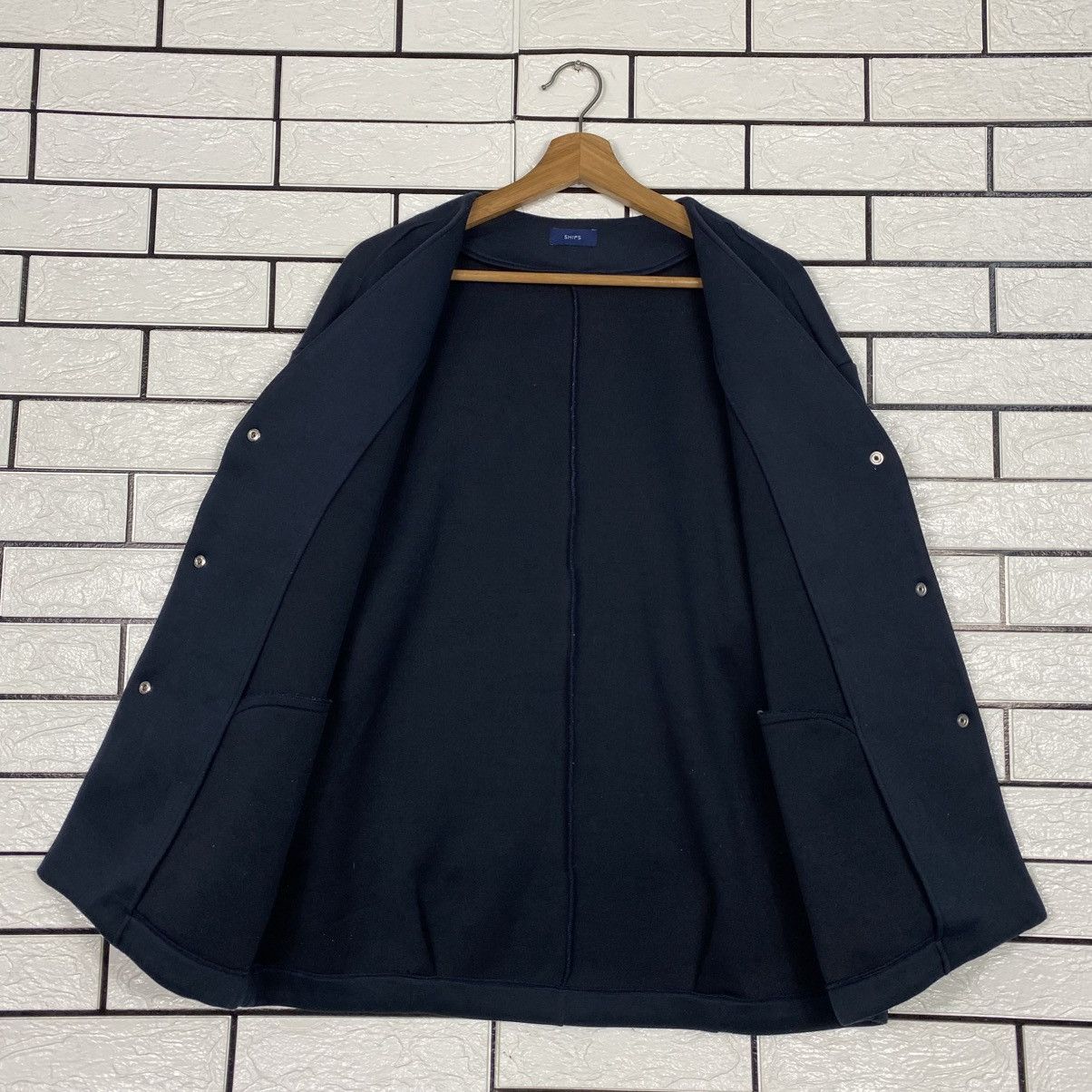 Japanese Brand Vintage Oversize Snap Button Jacket Ships Issey Miyake Size US M / EU 48-50 / 2 - 14 Thumbnail