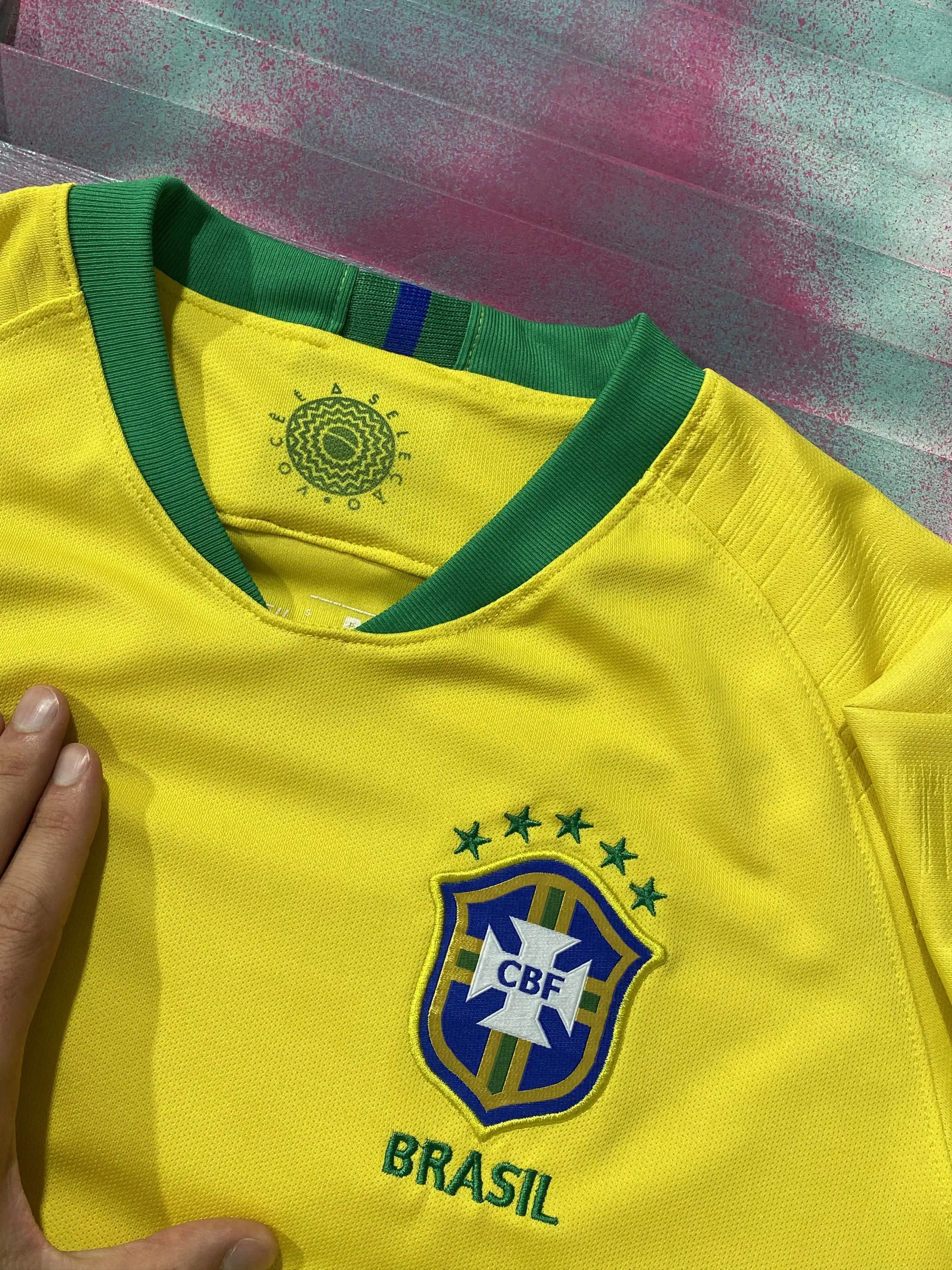 Vintage Vintage Y2K Brasil #10 Soccer Jersey Size US S / EU 44-46 / 1 - 2 Thumbnail