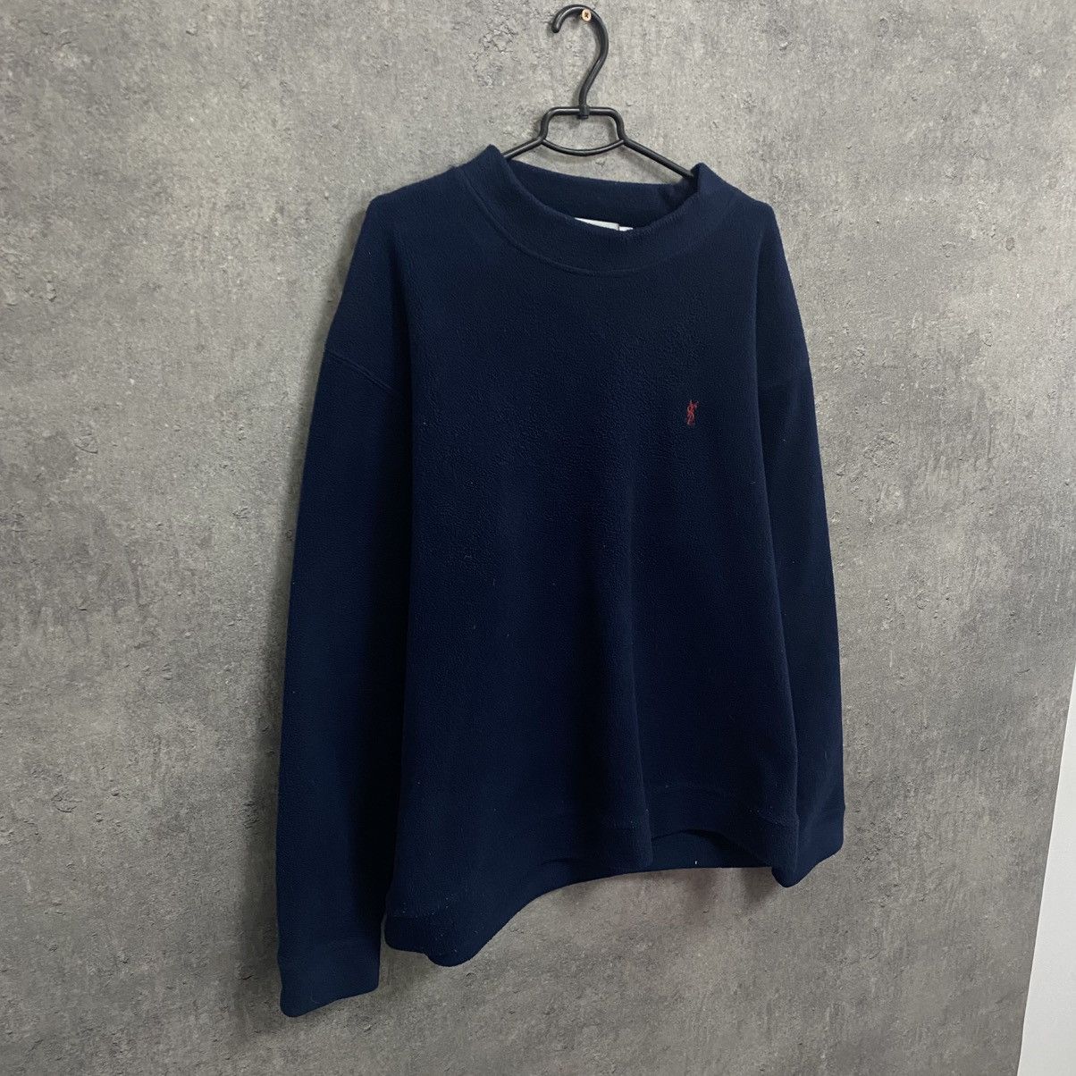 Yves Saint Laurent Yves Saint Laurent Vintage Fleece YSL Sweatshirt Size US XL / EU 56 / 4 - 3 Thumbnail