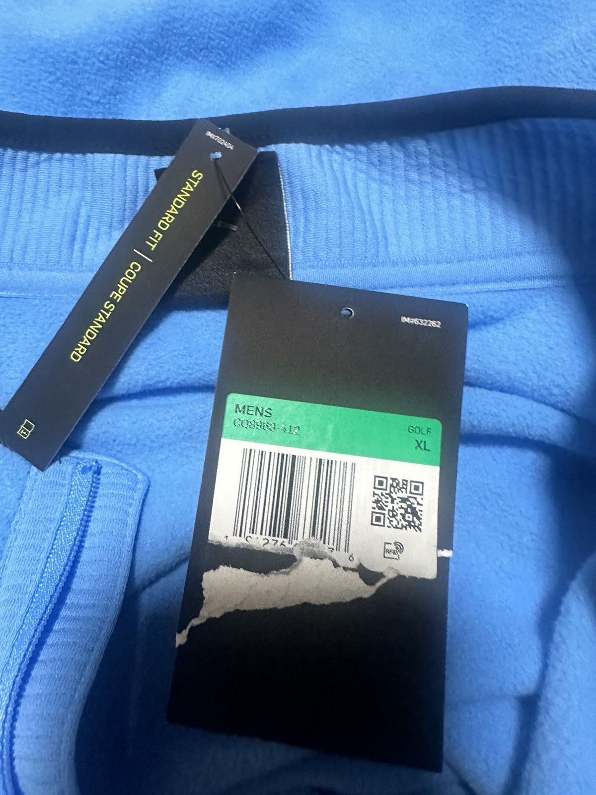 Nike Men’s new with tags Nike Carolina blue quarter zip fleece Size US XL / EU 56 / 4 - 7 Thumbnail