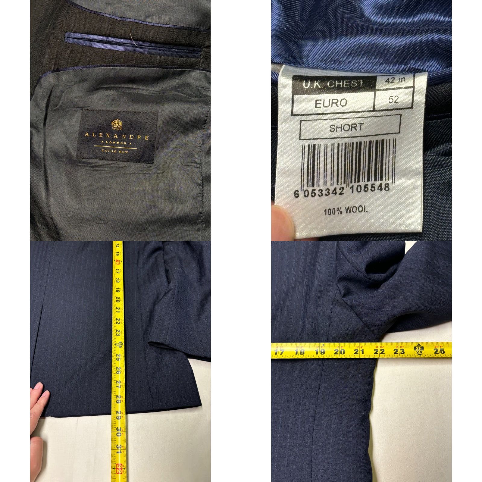 Vintage VINTAGE? No. Size 42R - 8 Thumbnail