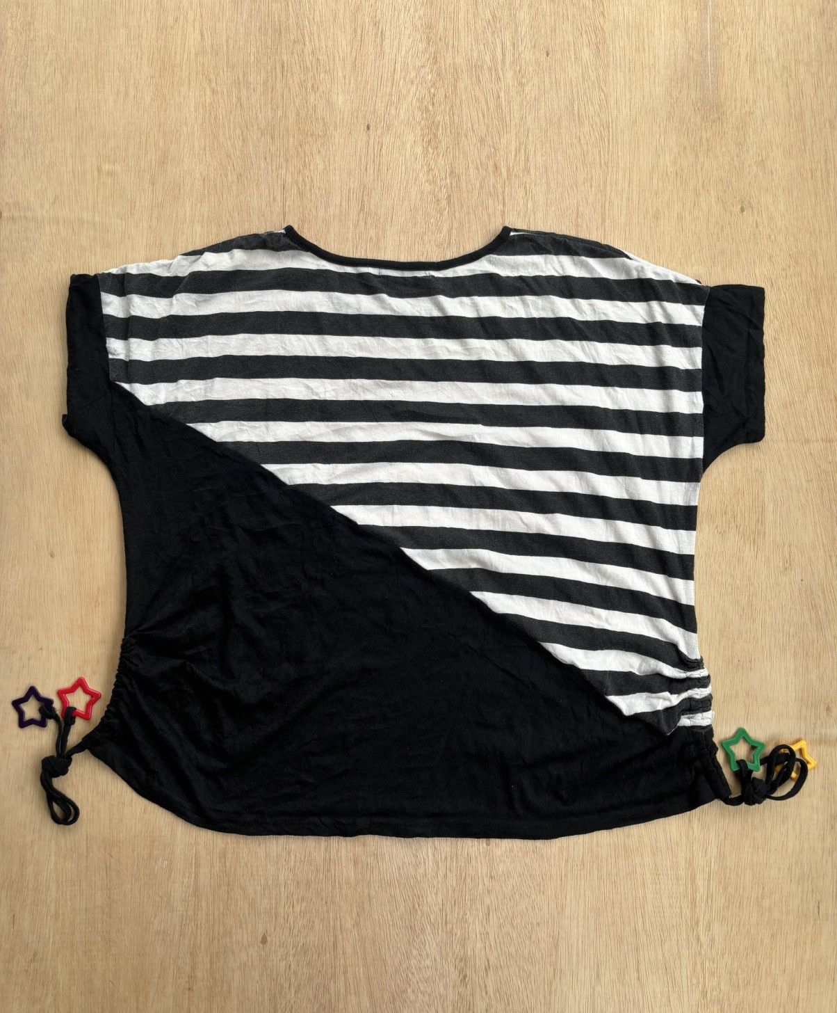 Hysteric Glamour × If Six Was Nine × Japanese Brand Y2k Galyge Kid Never Pursue Stripe Tshirt Size M / US 6-8 / IT 42-44 - 4 Thumbnail