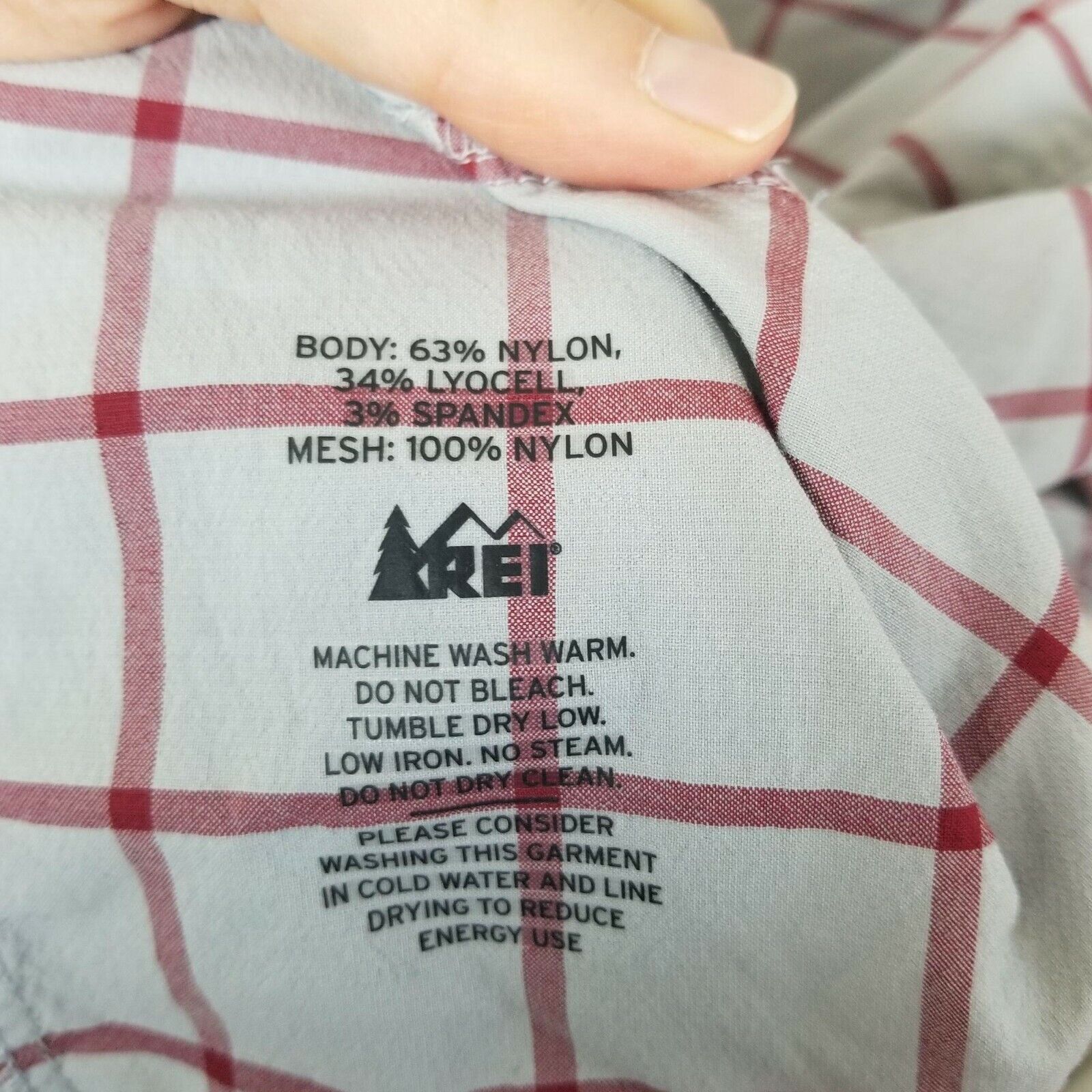 Rei REI Mens Checker Shirt Size XL Gorpcore Outdoor Lightweight Size US XL / EU 56 / 4 - 8 Thumbnail