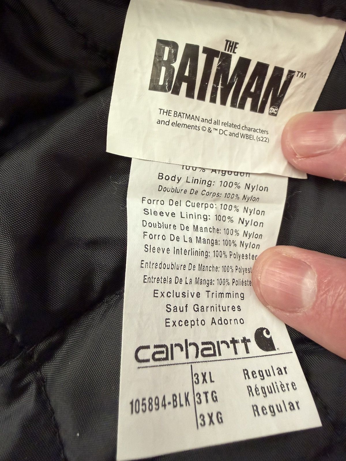 Carhartt Carhartt x The Batman Duck Chore Coat #74/100 3XL NWT RARE Size US XXL / EU 58 / 5 - 11 Thumbnail