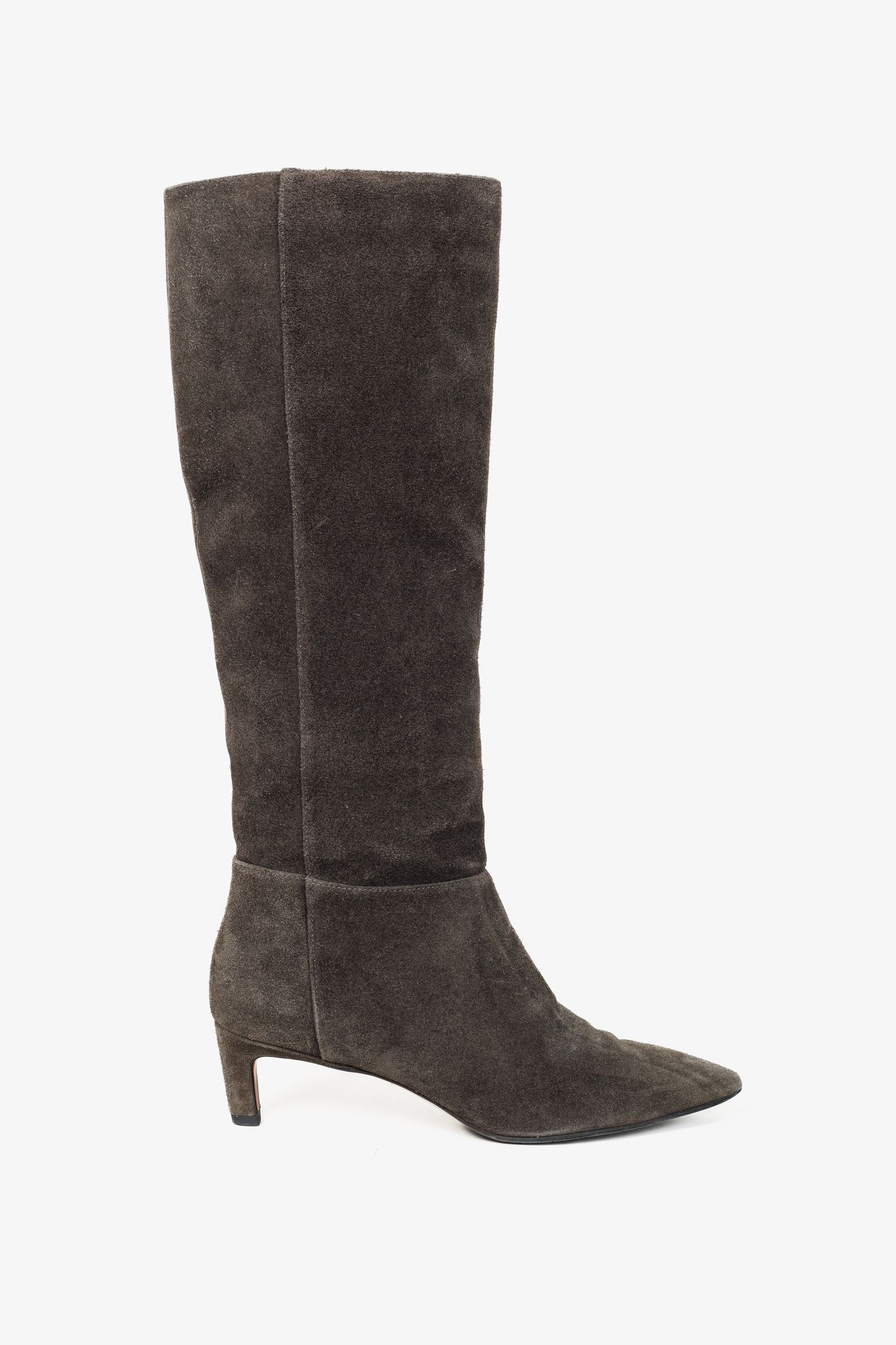 Aquatalia Aquatalia Macey Pointed-Toe Weatherproof Suede Boots Size US 8 / IT 38 - 1 Thumbnail