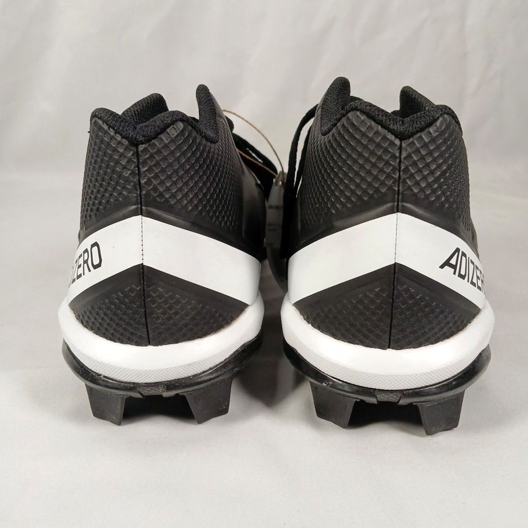 Adidas Adidas Adizero Impact 2.0 MD Mens Football Cleats Black White Size 10 New With Tags Size US 10 / EU 43 - 3 Thumbnail