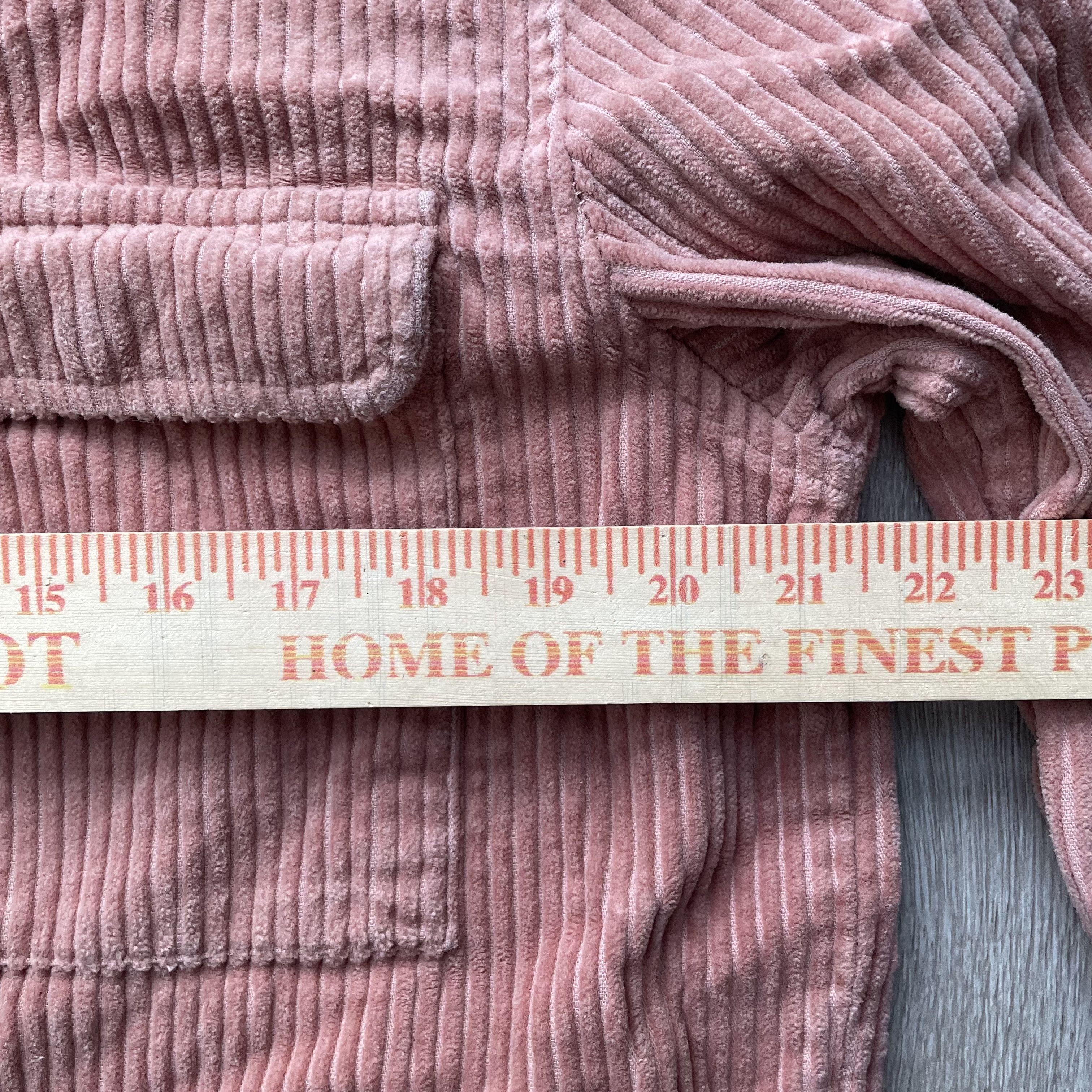 Urban Outfitters Urban Outfitters Corduroy Zip Shirt Jacket Rose Pink M Size US M / EU 48-50 / 2 - 5 Thumbnail