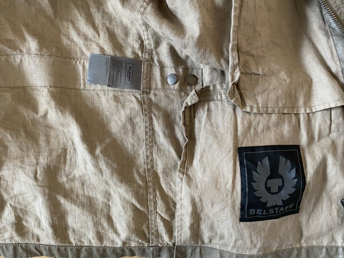 Belstaff BELSTAFF Waxed Linen Jkt - Great Condition (Patina) Sz. 50 Size US M / EU 48-50 / 2 - 8 Thumbnail