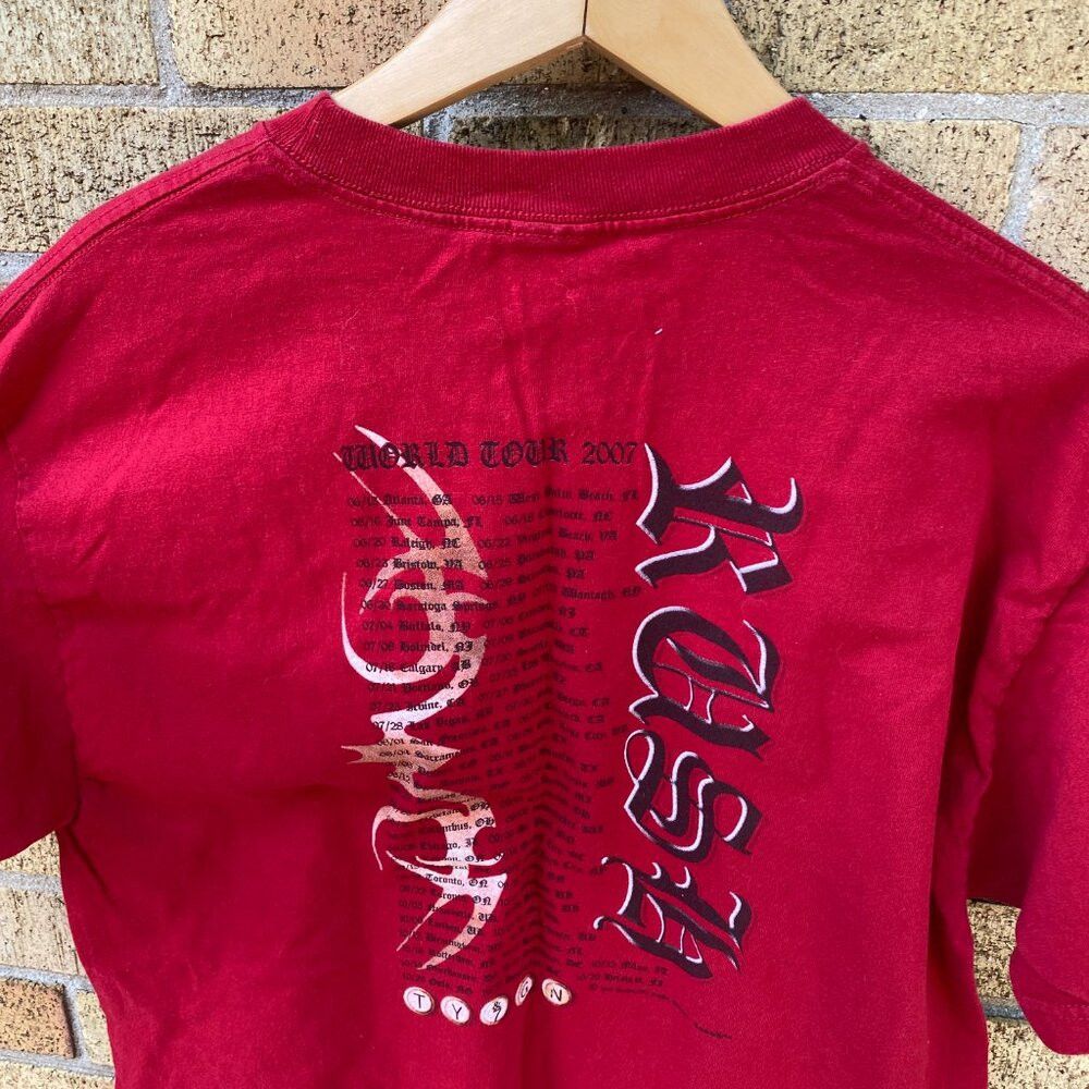Vintage 2007 Rush Snakes and Arrows Band T Shirt Large Red Size US L / EU 52-54 / 3 - 3 Thumbnail