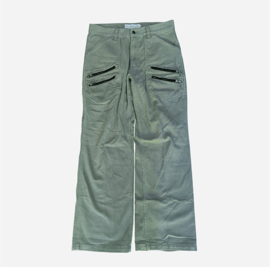 izzue Izzue Balmain Carhartt Style Cargo Zipper Pants Size US 32 / EU 48 - 1 Thumbnail