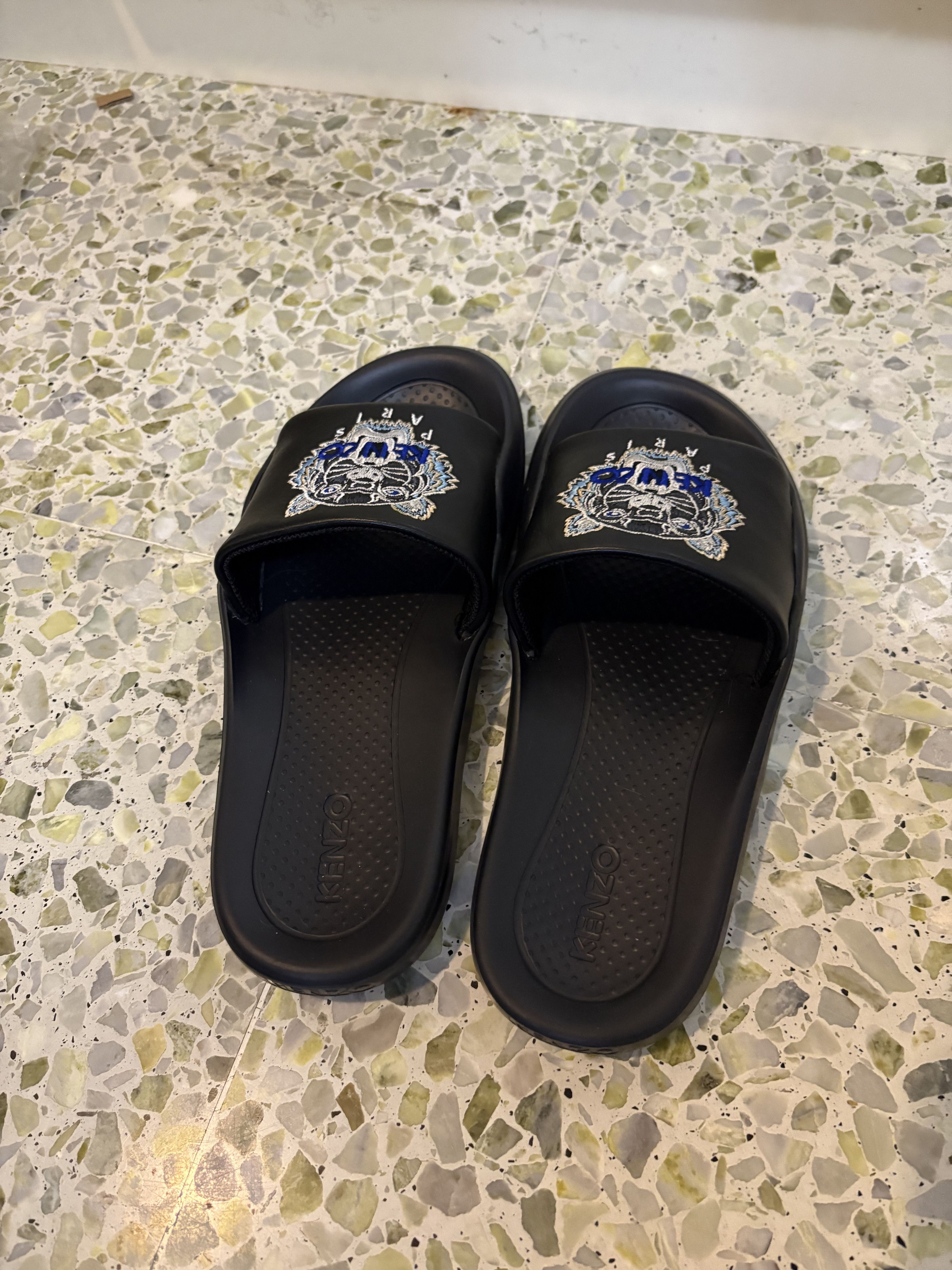 Kenzo Kenzo Pool Mule Tiger Head Slippers Size US 5 / IT 35 - 3 Thumbnail