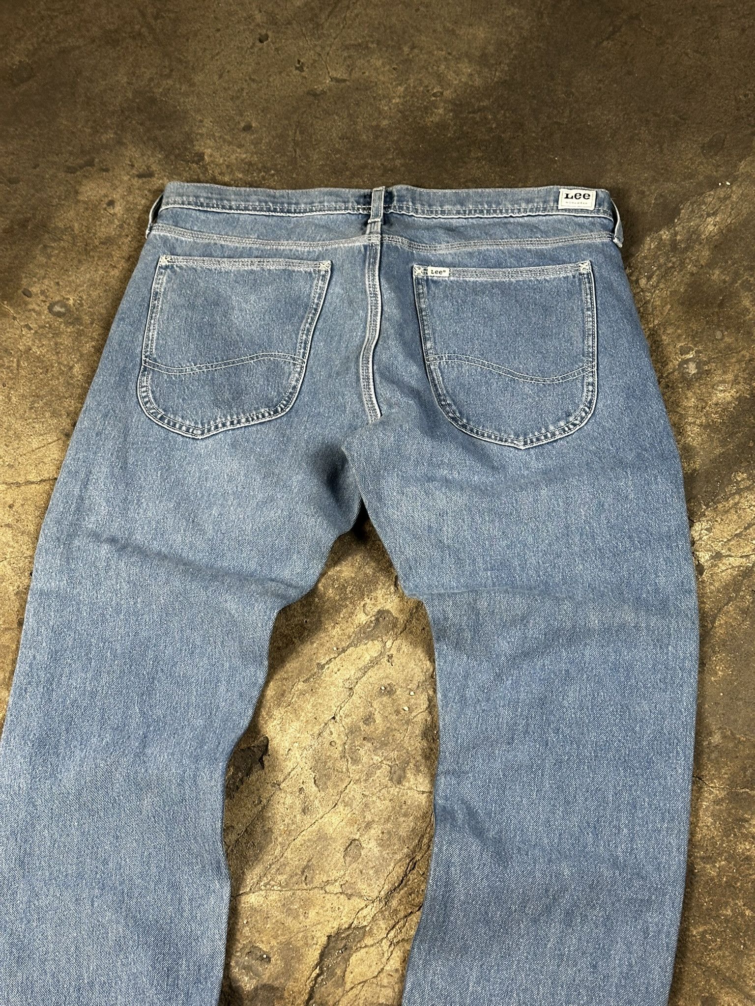 Lee 90s Vintage Lee Workwear Oversized Jeans Pants Size US 36 / EU 52 - 4 Thumbnail