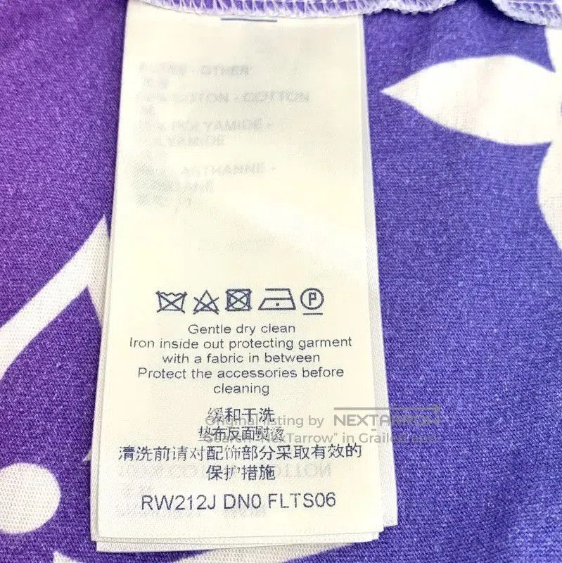 Louis Vuitton Louis Vuitton Color Block Cotton Women's T. Size L / US 10 / IT 46 - 6 Thumbnail