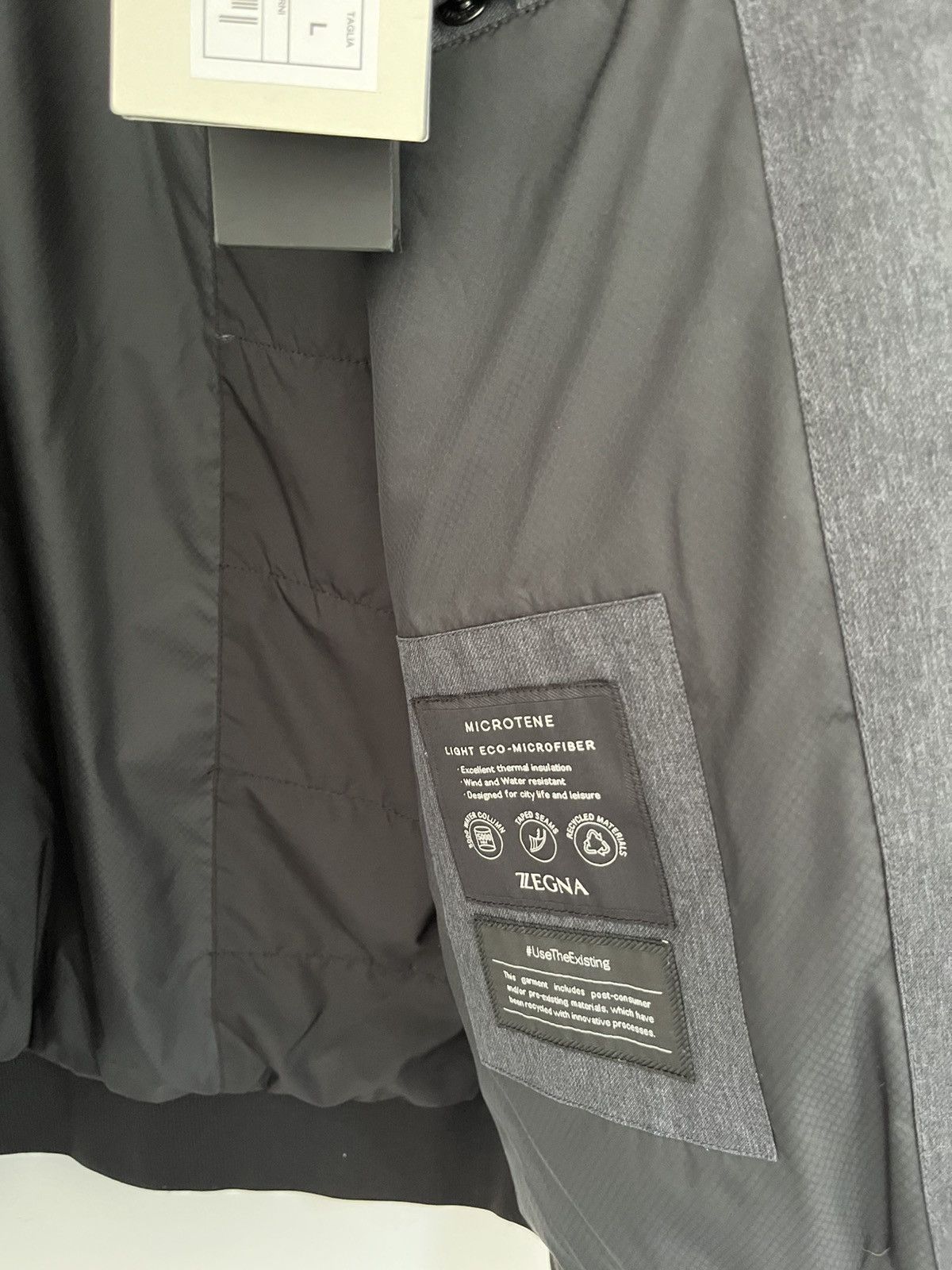 Z Zegna Z Zegna padded bomber Size US L / EU 52-54 / 3 - 14 Thumbnail