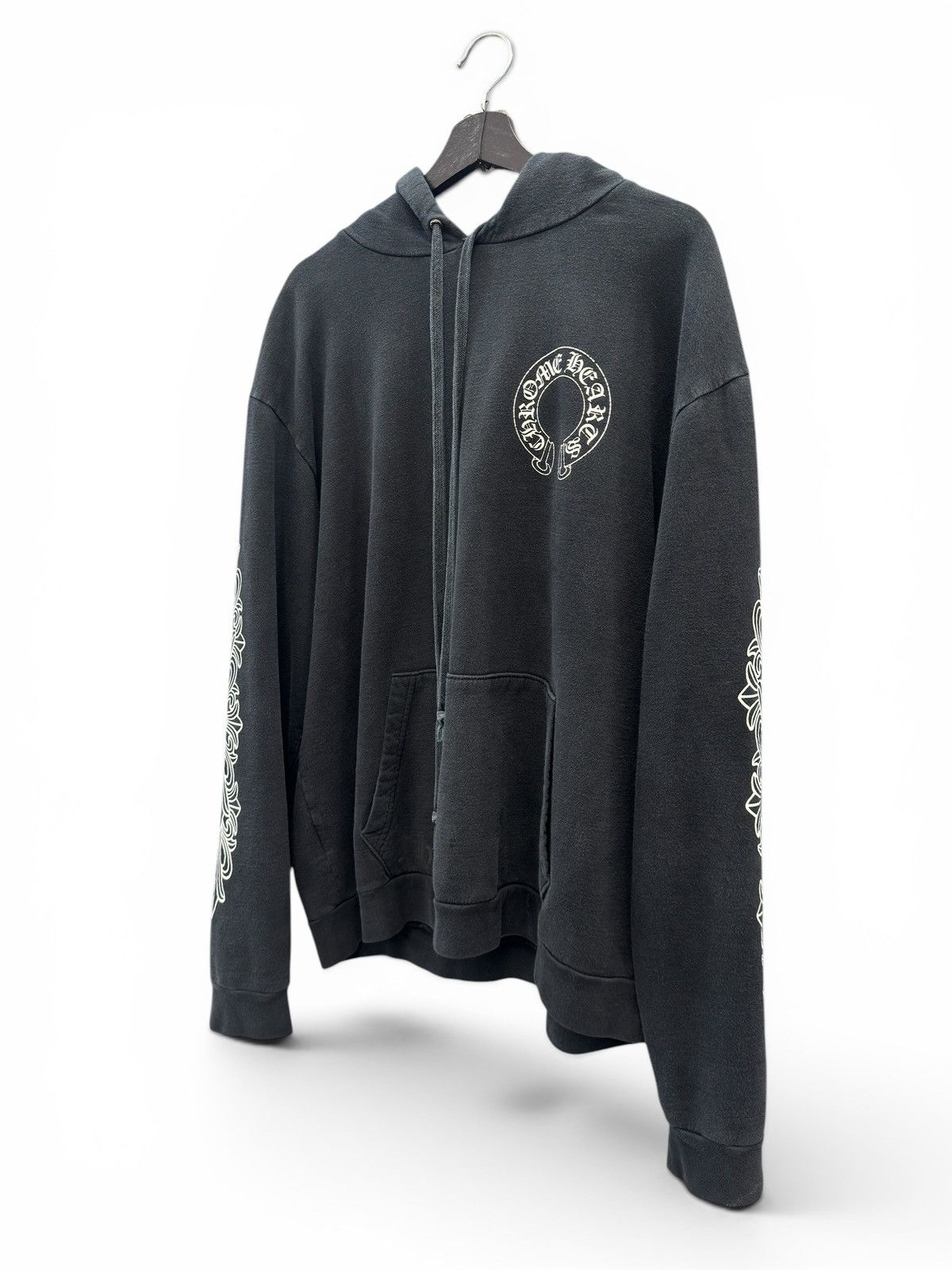 Chrome Hearts Chrome Hearts Floral Horseshoe Pullover Hoodie Size US L / EU 52-54 / 3 - 3 Thumbnail