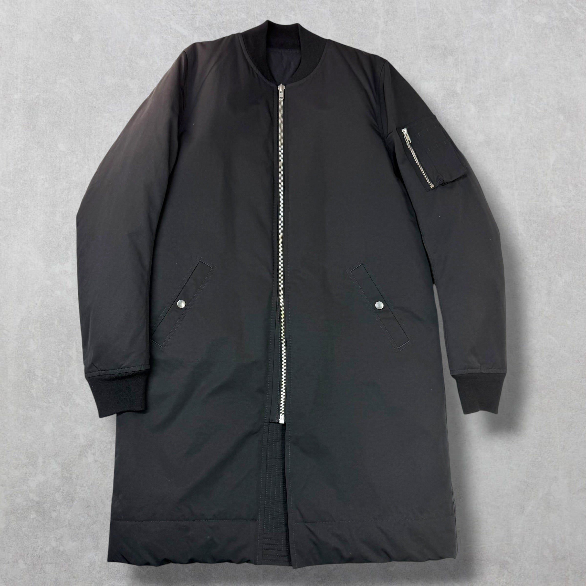Rick Owens Rick Owens Down Filled Flight Trench Jacket 52 (XL) Size US XL / EU 56 / 4 - 1 Thumbnail