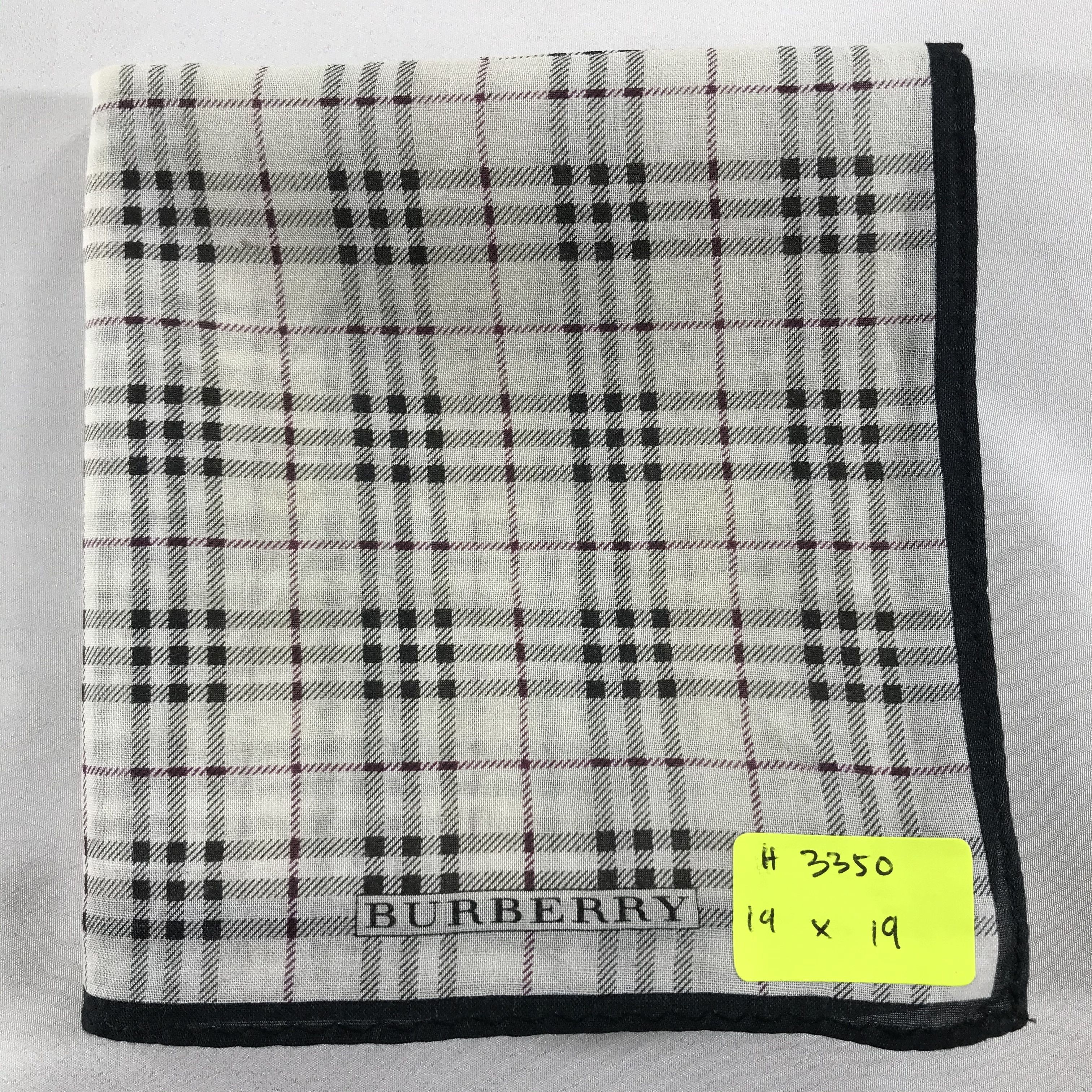 Burberry × Vintage Burberry Bandana/ Handkerchief / Neckerchief Size ONE SIZE - 5 Thumbnail