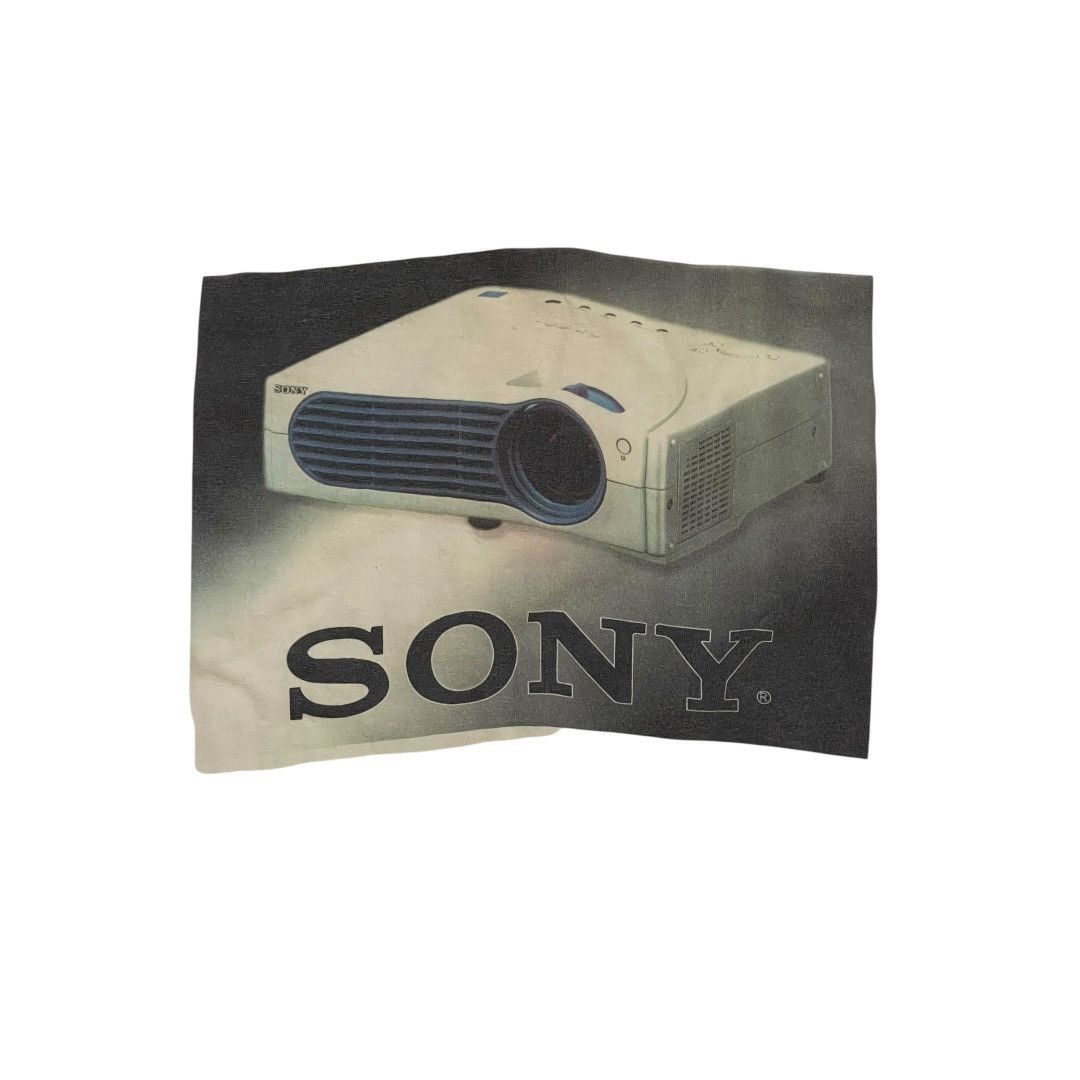 Vintage Vintage 90s White Pro Video Sales Company Sony Men Tee Sz XL Size US XL / EU 56 / 4 - 7 Thumbnail