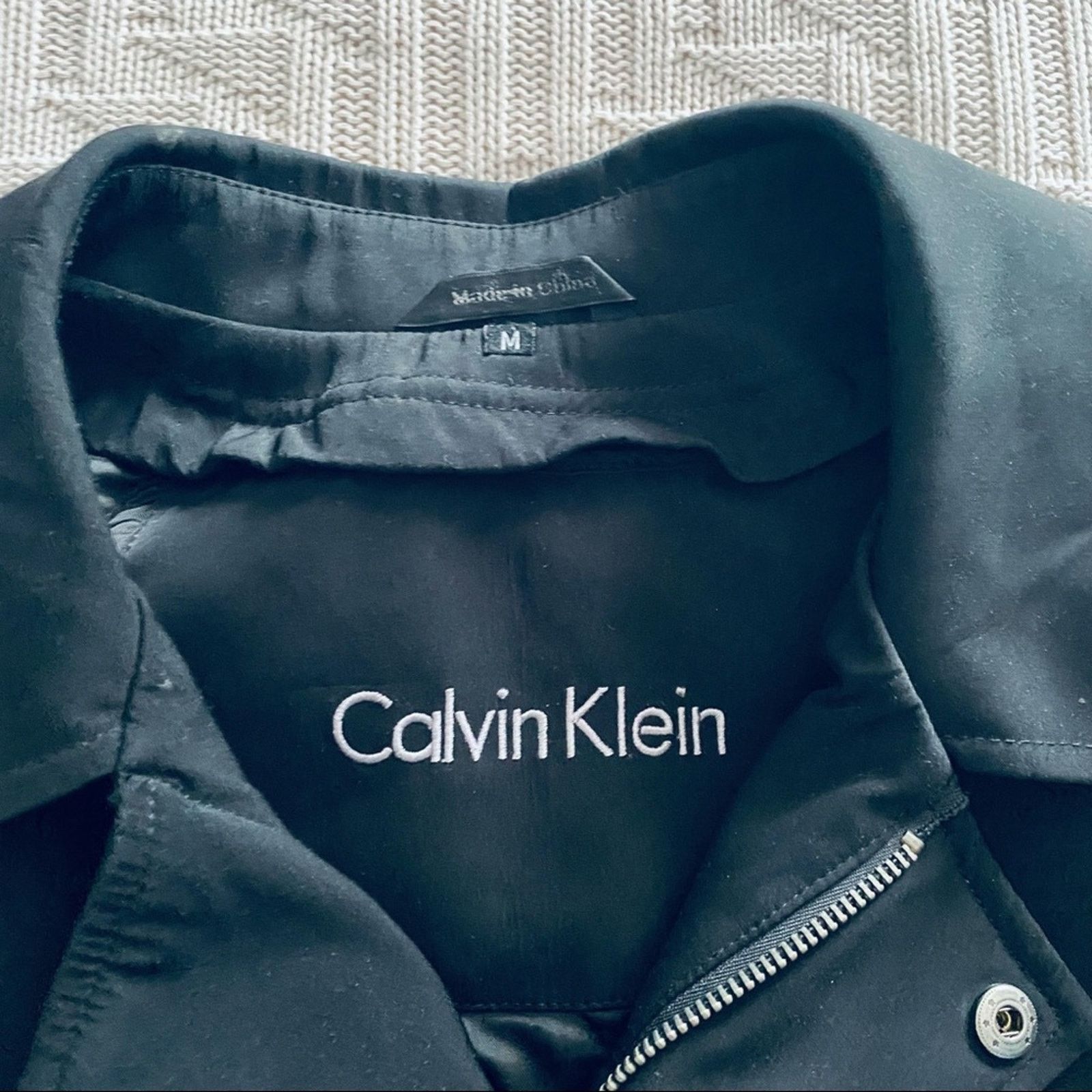 Calvin Klein Calvin Klein black trench coat with removable liner size M Size US M / EU 48-50 / 2 - 7 Thumbnail