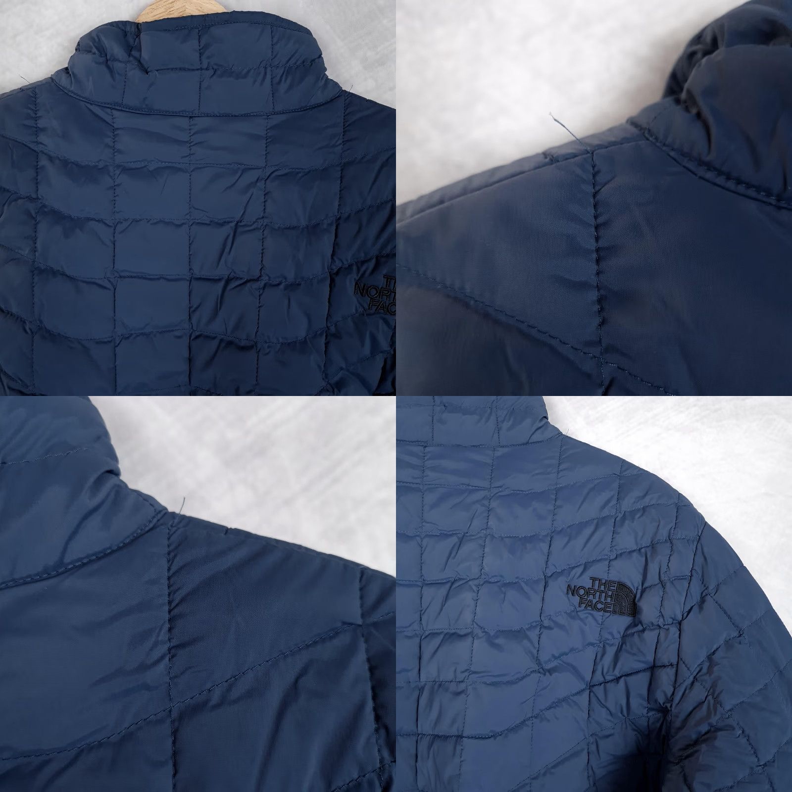 The North Face The North Face Jacket Mens M Blue ThermoBall Full Zip Puffer Lightweight Insulated Casual Fall Winter Size US M / EU 48-50 / 2 - 10 Thumbnail