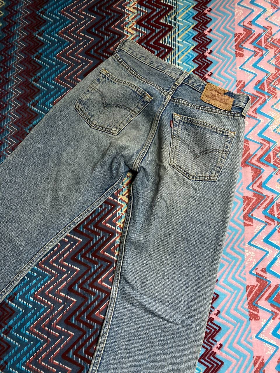 Levi's vintage Distressed Wash Denim Jeans pants Levi's 501 Y2K w28 Size US 28 / EU 44 - 18 Thumbnail
