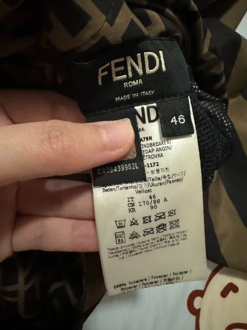 Fendi Fendi Double-sided patterned hood Size US S / EU 44-46 / 1 - 5 Thumbnail