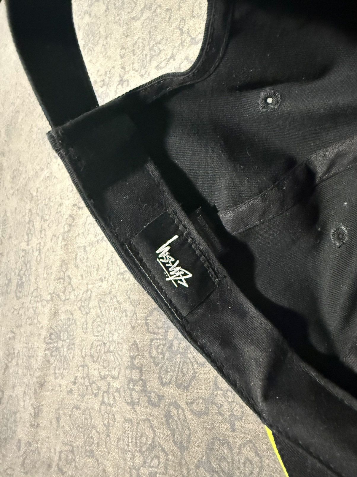 Stussy Stussy Strap Back Cap Sandwich Visor Size ONE SIZE - 7 Thumbnail