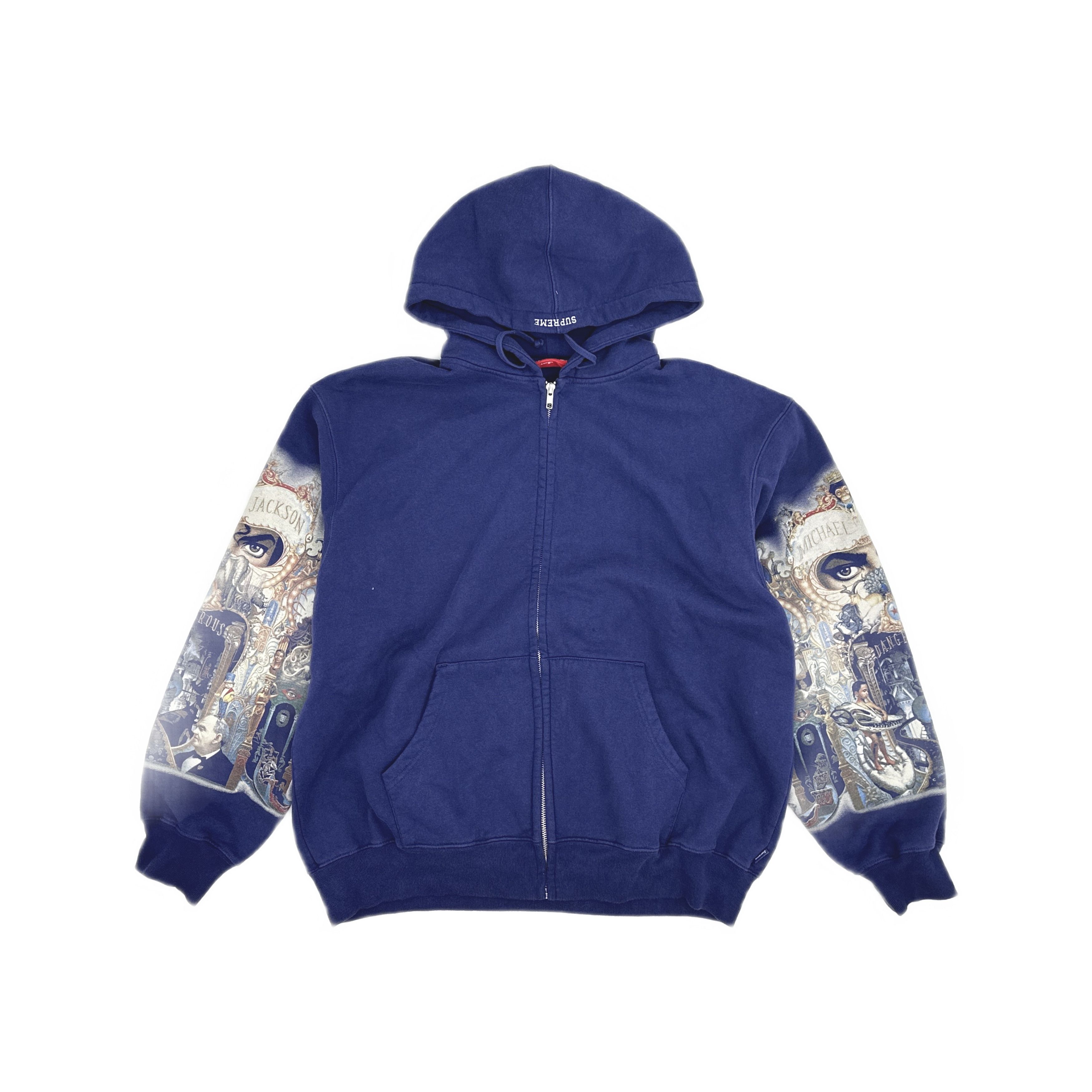 Supreme Supreme x Michael Jackson Zip Up Hoodie Size L Size US L / EU 52-54 / 3 - 1 Thumbnail