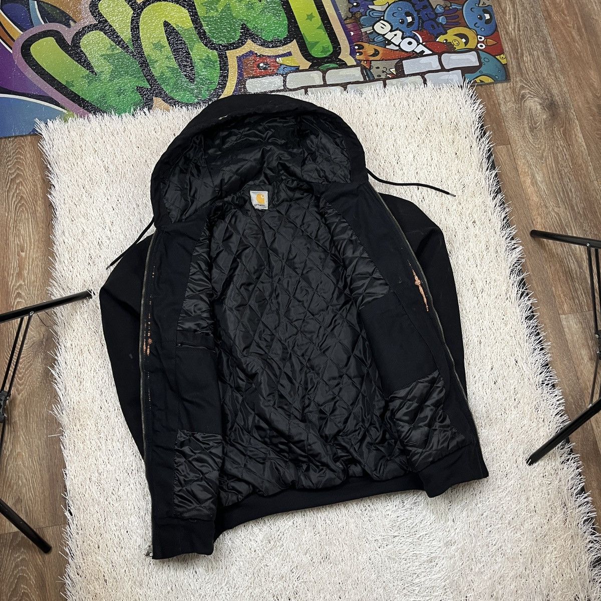 Carhartt Vintage Custom Carhartt Reworked Detroit Jacket Patchwork Size US XL / EU 56 / 4 - 3 Thumbnail
