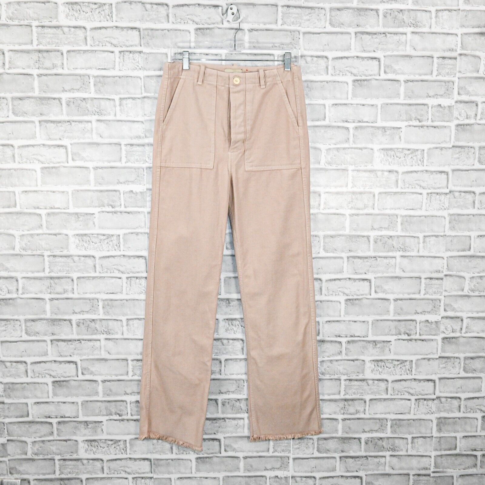 Gallery Dept. GALLERY DEPT Women's Straight Leg Pants in light beige Size 30" / US 8 / IT 44 - 6 Thumbnail