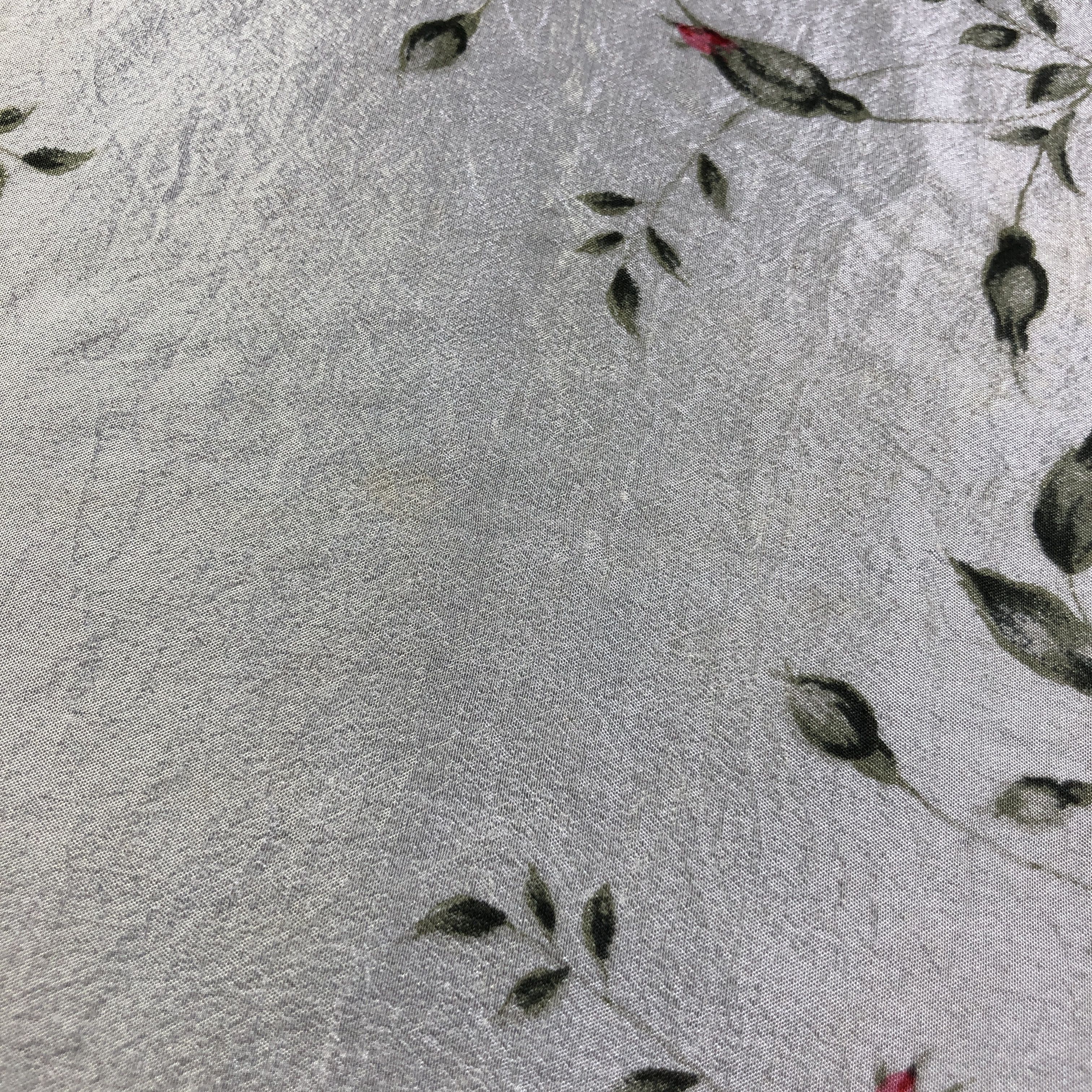 Pierre Cardin Pierre Cardin Floral Hand Rolled Silk Scarf M1050 Size ONE SIZE - 7 Thumbnail