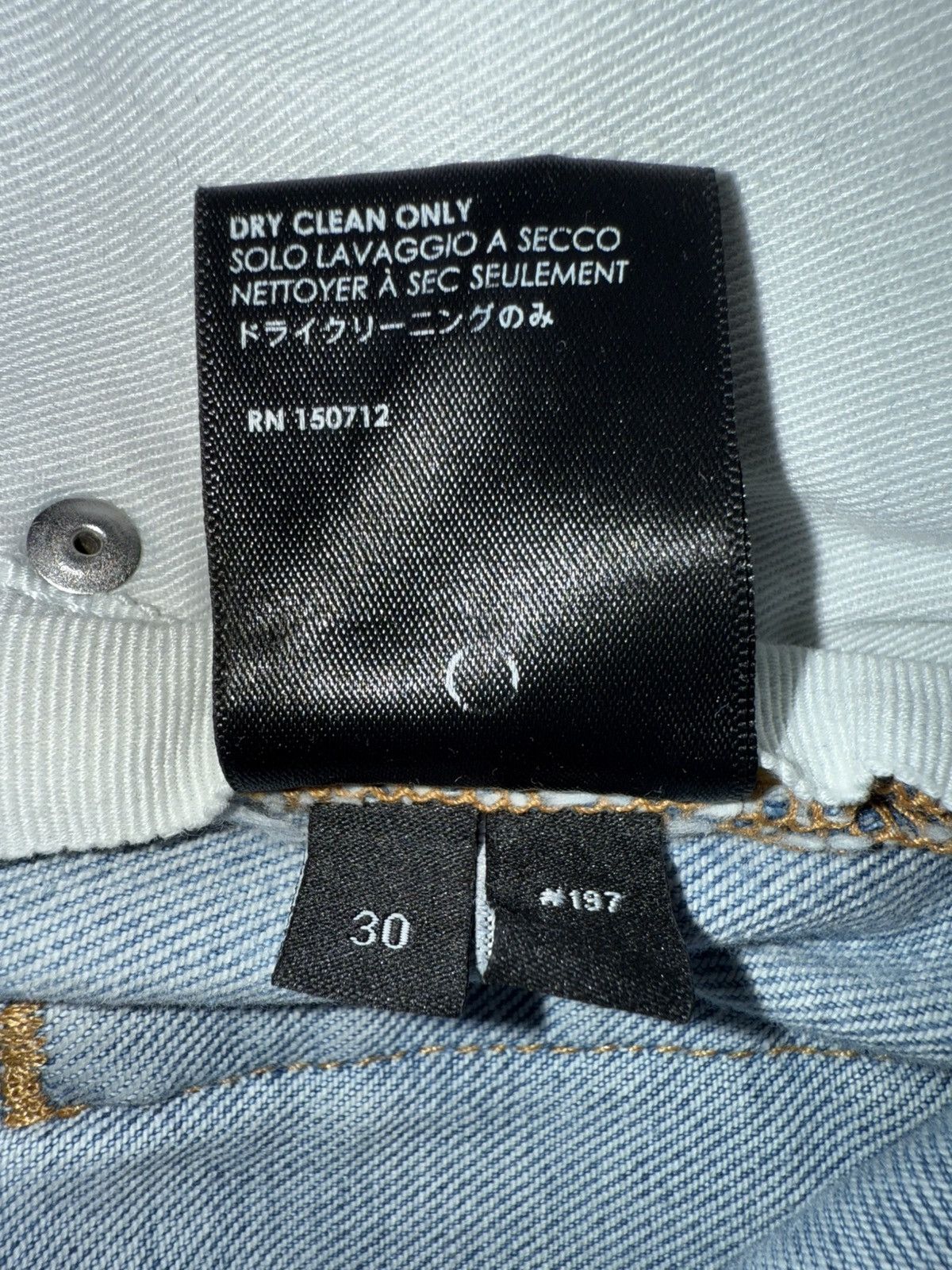 Amiri Amiri Patch Jeans Size US 30 / EU 46 - 7 Thumbnail
