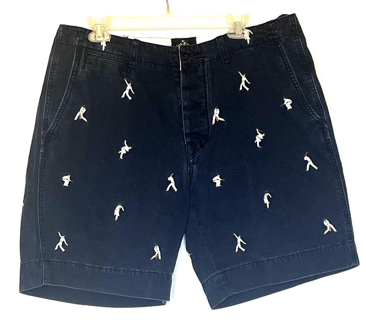 Polo Ralph Lauren Polo Ralph Lauren Critter Embroidery Chino Shorts Size US 36 / EU 52 - 1 Thumbnail