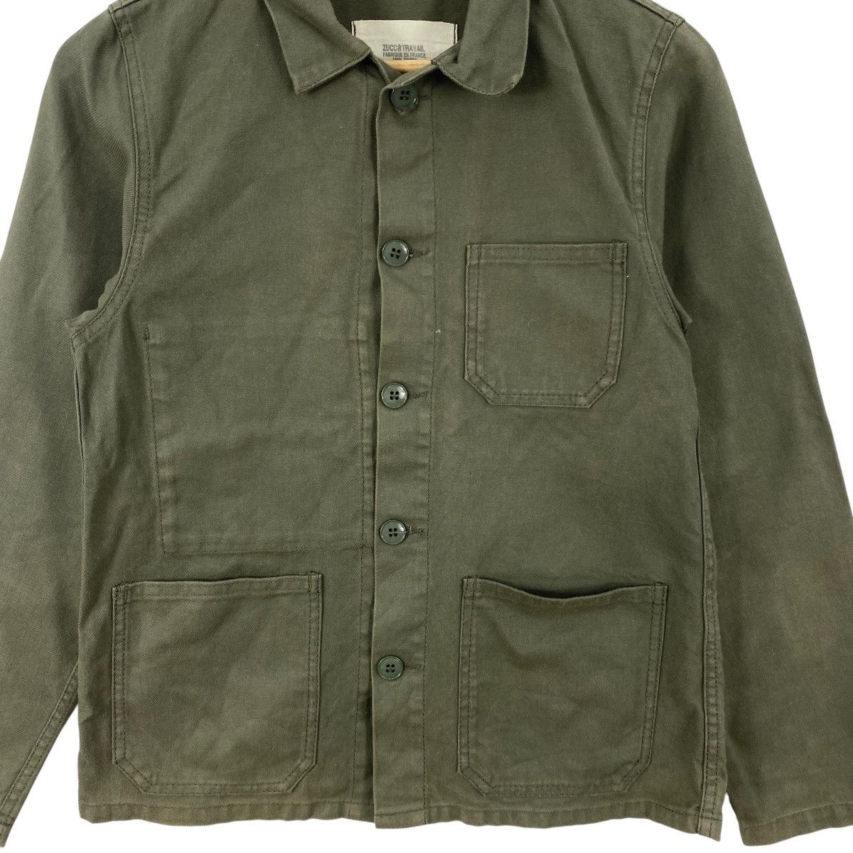 Vintage Vintage UNIVERSAL OVERALL Chore Jacket Workwear Button Up Size US S / EU 44-46 / 1 - 6 Thumbnail
