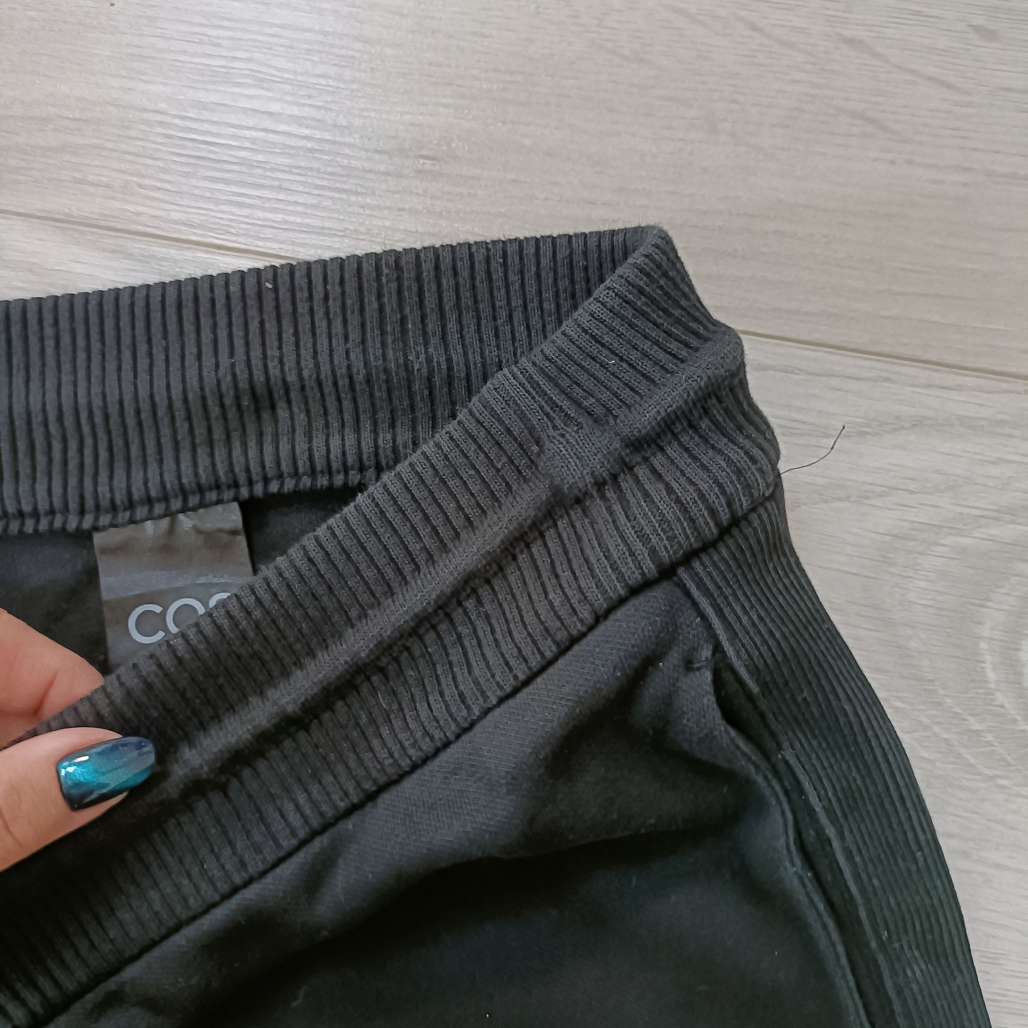 Cos Men's Black Cotton Sweatpants ! Size US 38 / EU 54 - 5 Thumbnail