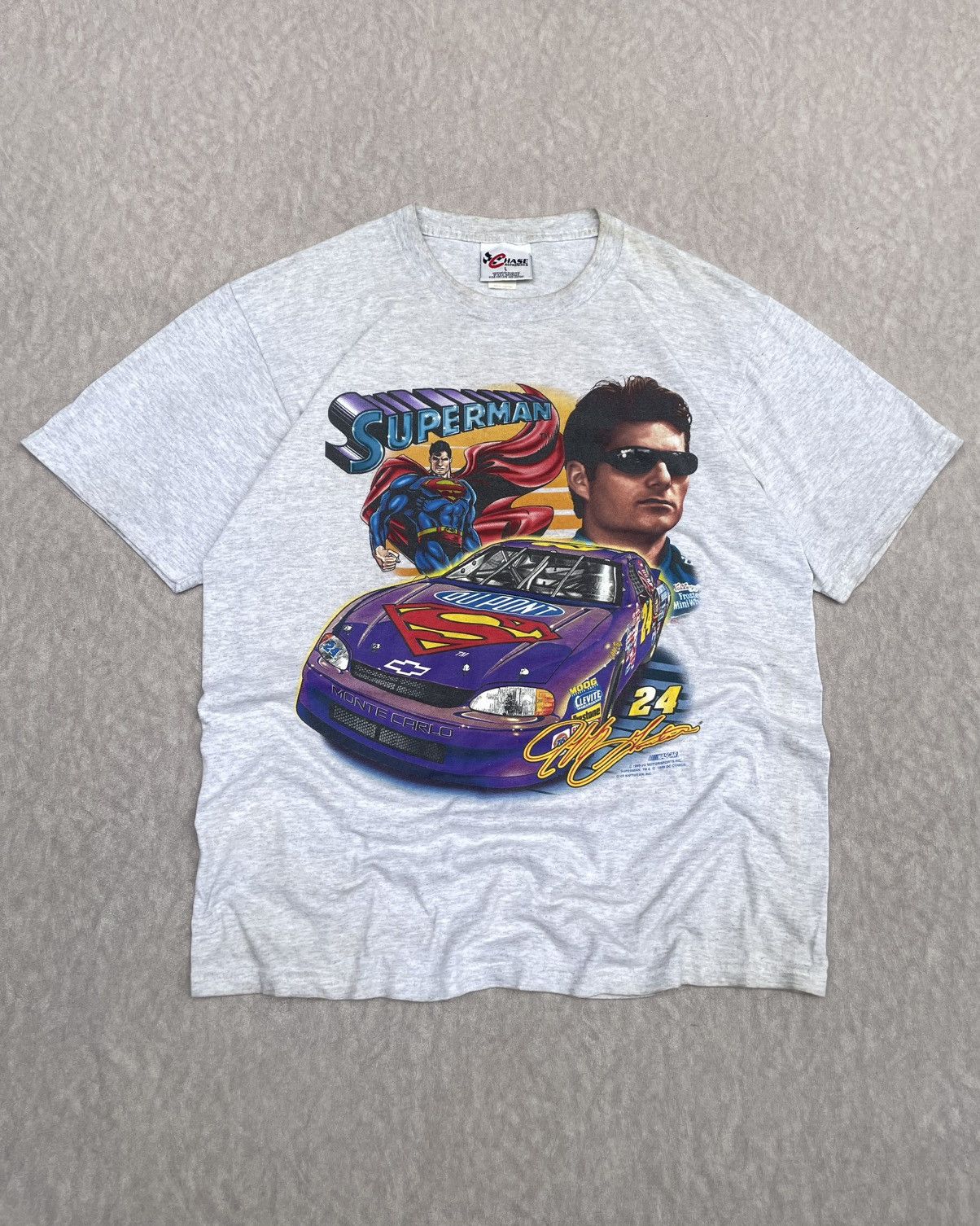 Other 90’s Vintage 1999 NASCAR DC Comics Superman Racing Tee Size US L / EU 52-54 / 3 - 1 Thumbnail