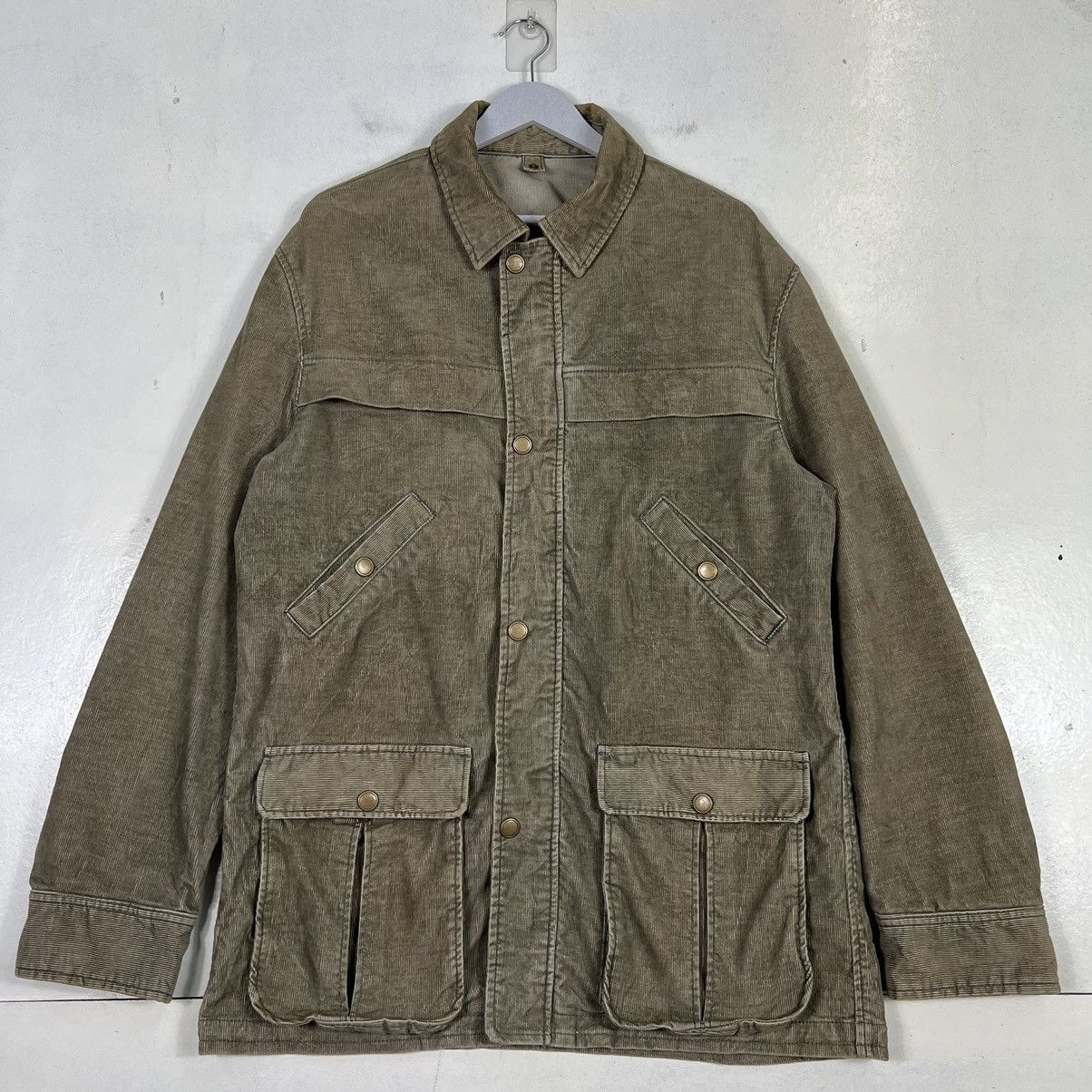 Renoma 🔥 RENOMA PARIS CORDUROY FIELD JACKET Size US M / EU 48-50 / 2 - 1 Thumbnail