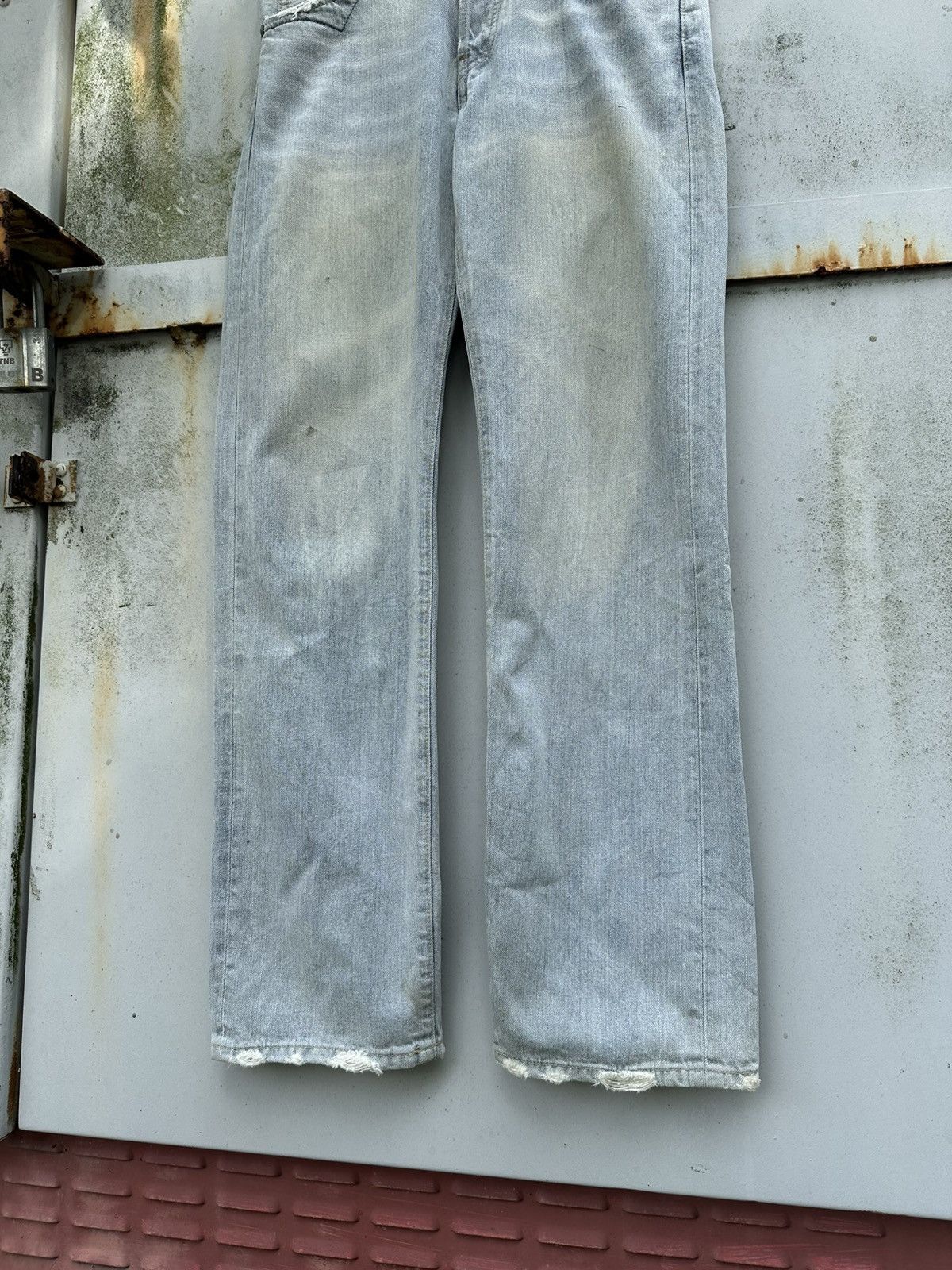 Levi's 👹Levi’s X Pat.May 1873 Thrashed Baggy Jeans Size US 30 / EU 46 - 6 Thumbnail