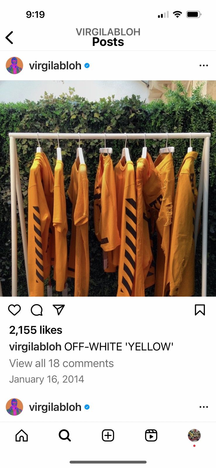 Off-White Off White SS14 First Season Yellow Outfit Size US L / EU 52-54 / 3 - 16 Thumbnail